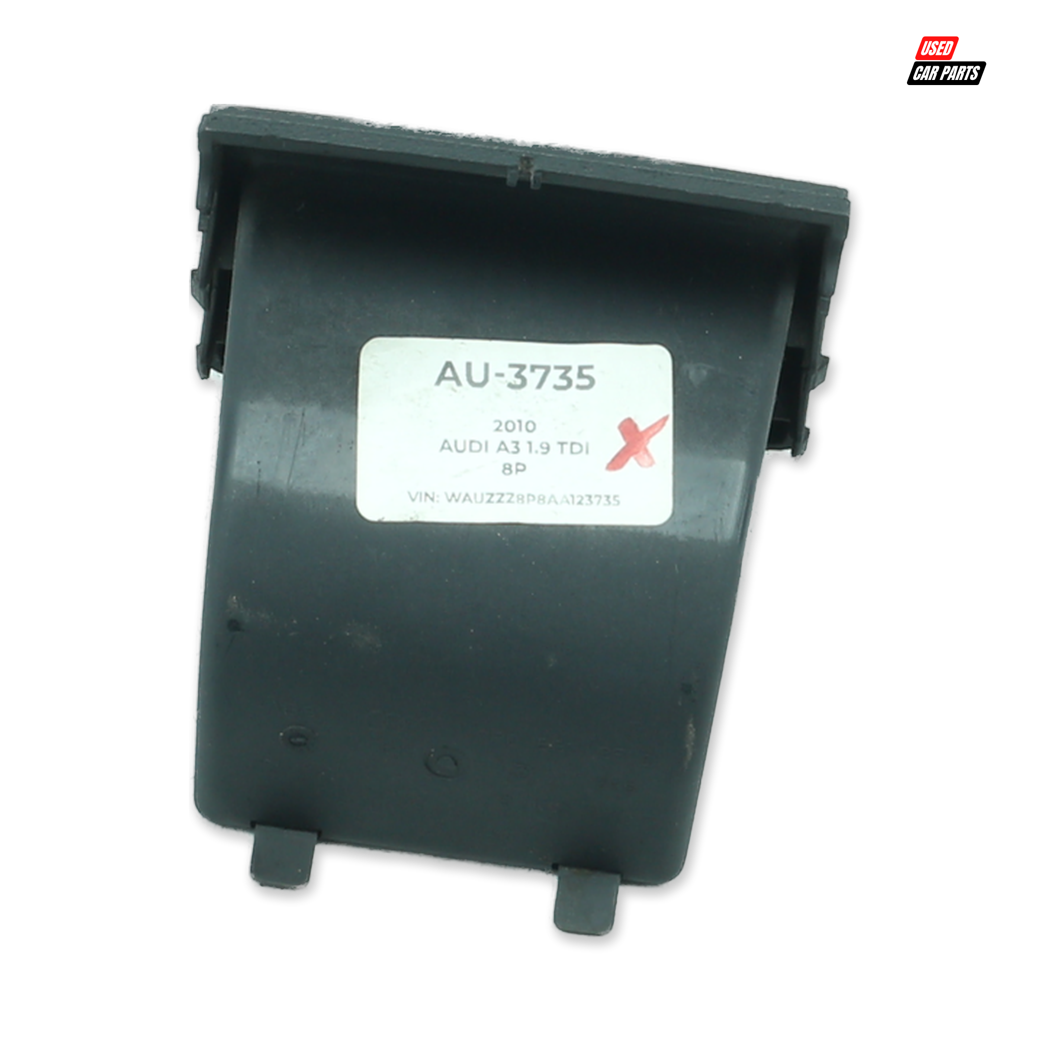 Used AUDI A3 2010 Center Console Storage Tray (Part Number 8P0863351D)