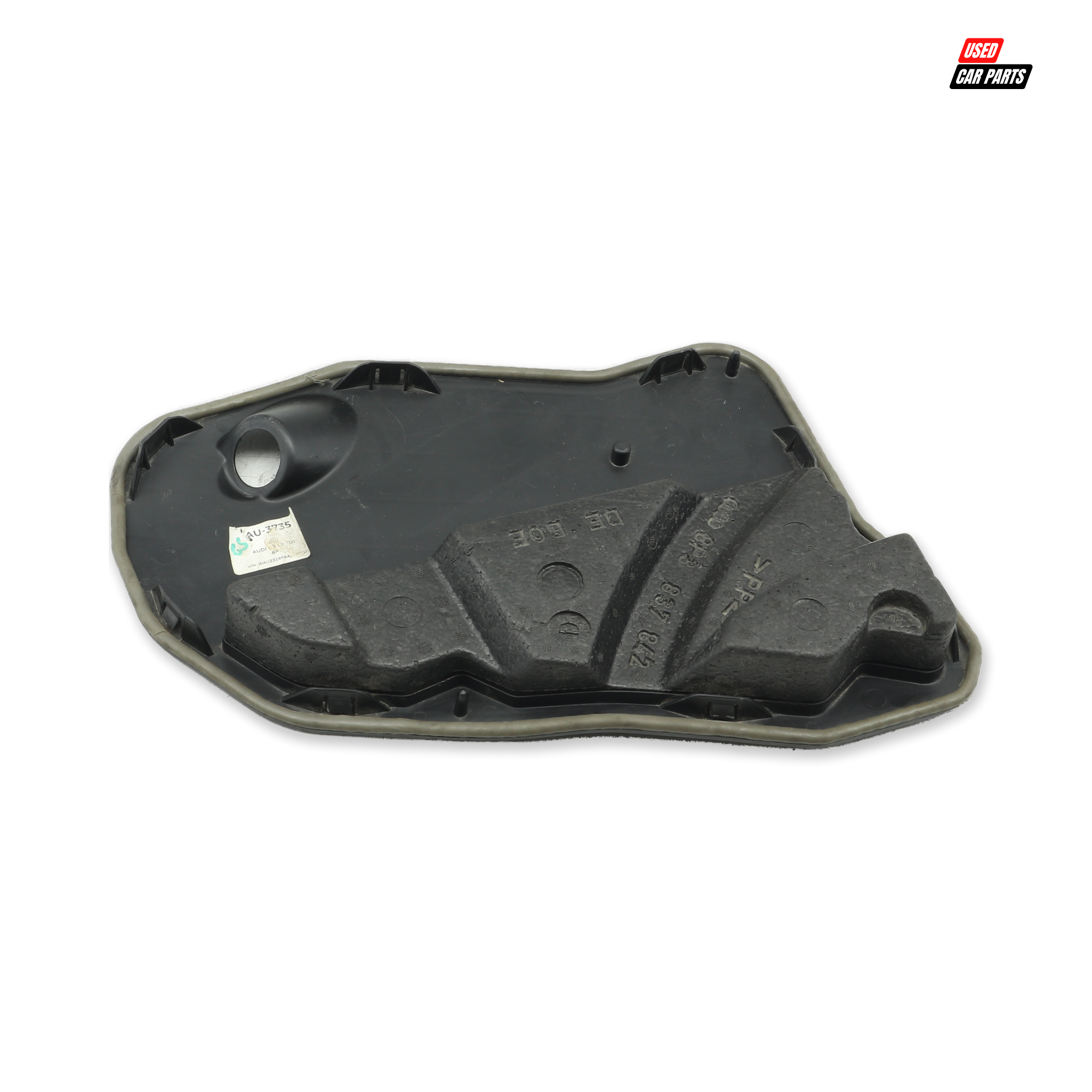 Used Drivers Side Front Door Inner Cover (Part Number 8P3837916D) for 2010 AUDI A3