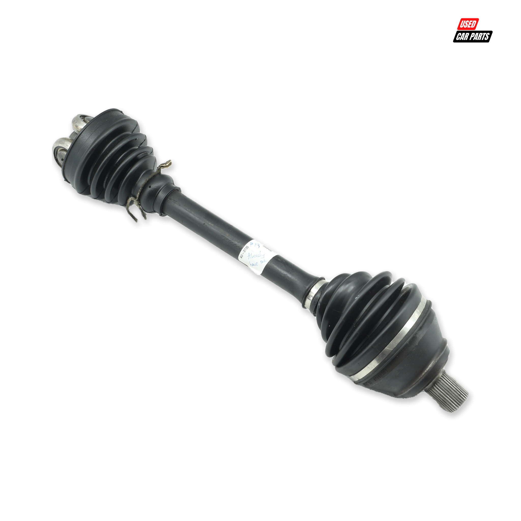 Used AUDI A3 2010 Drivers Side Rear Driveshaft Part Number 8N0407311