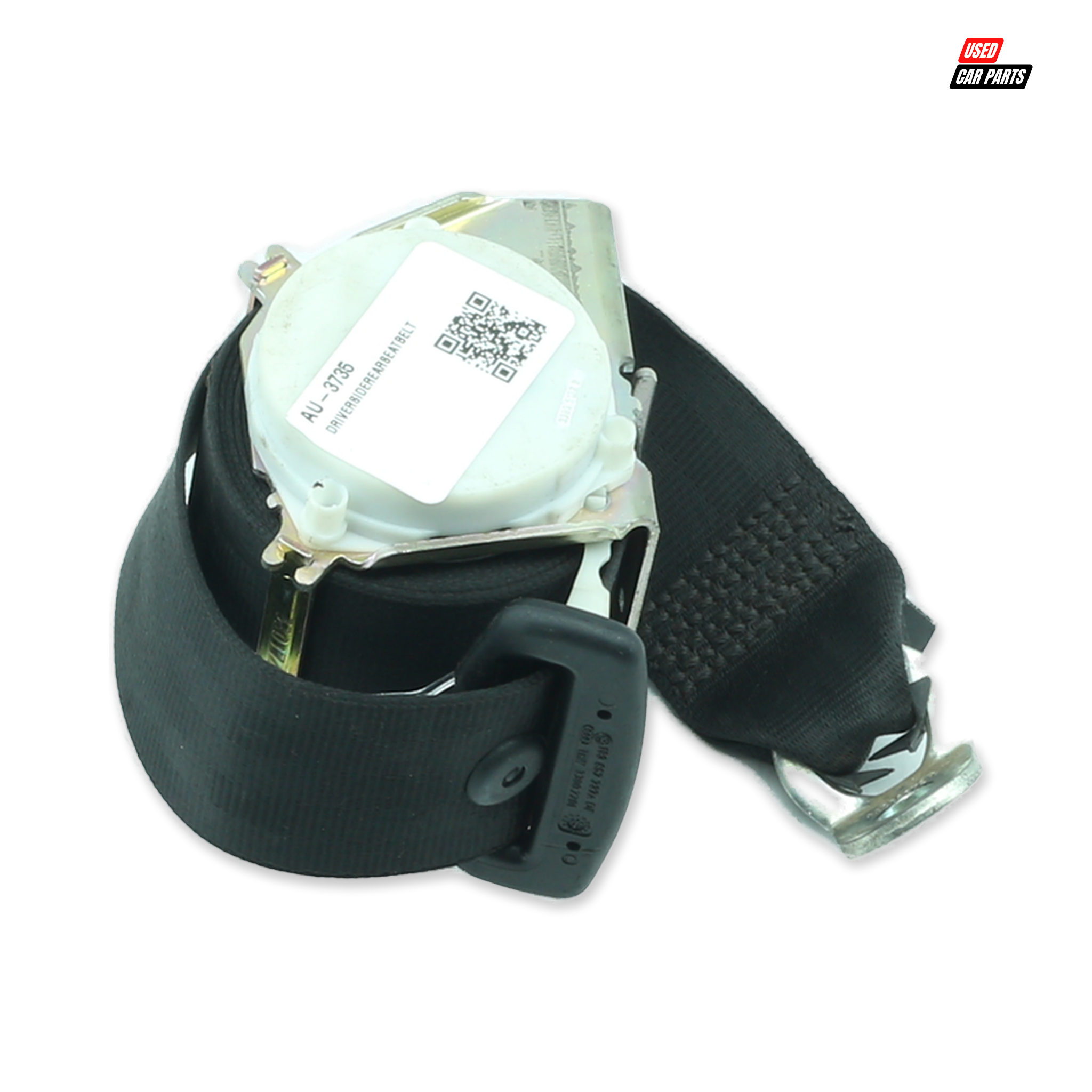 Used Drivers Side Rear Seat Belt for 2010 Audi A3 (Salvaged)