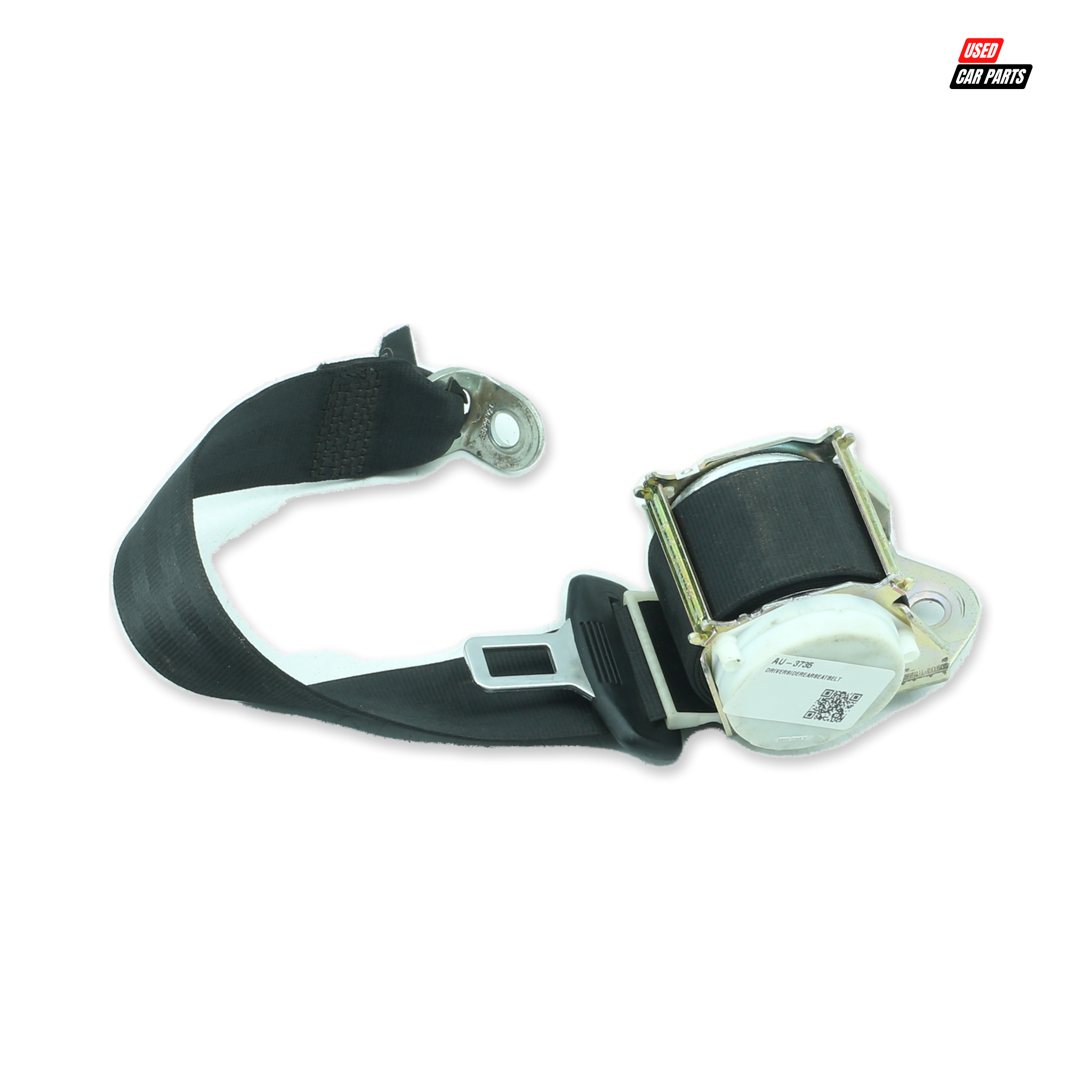 Used Drivers Side Rear Seat Belt for 2010 Audi A3 (Salvaged)