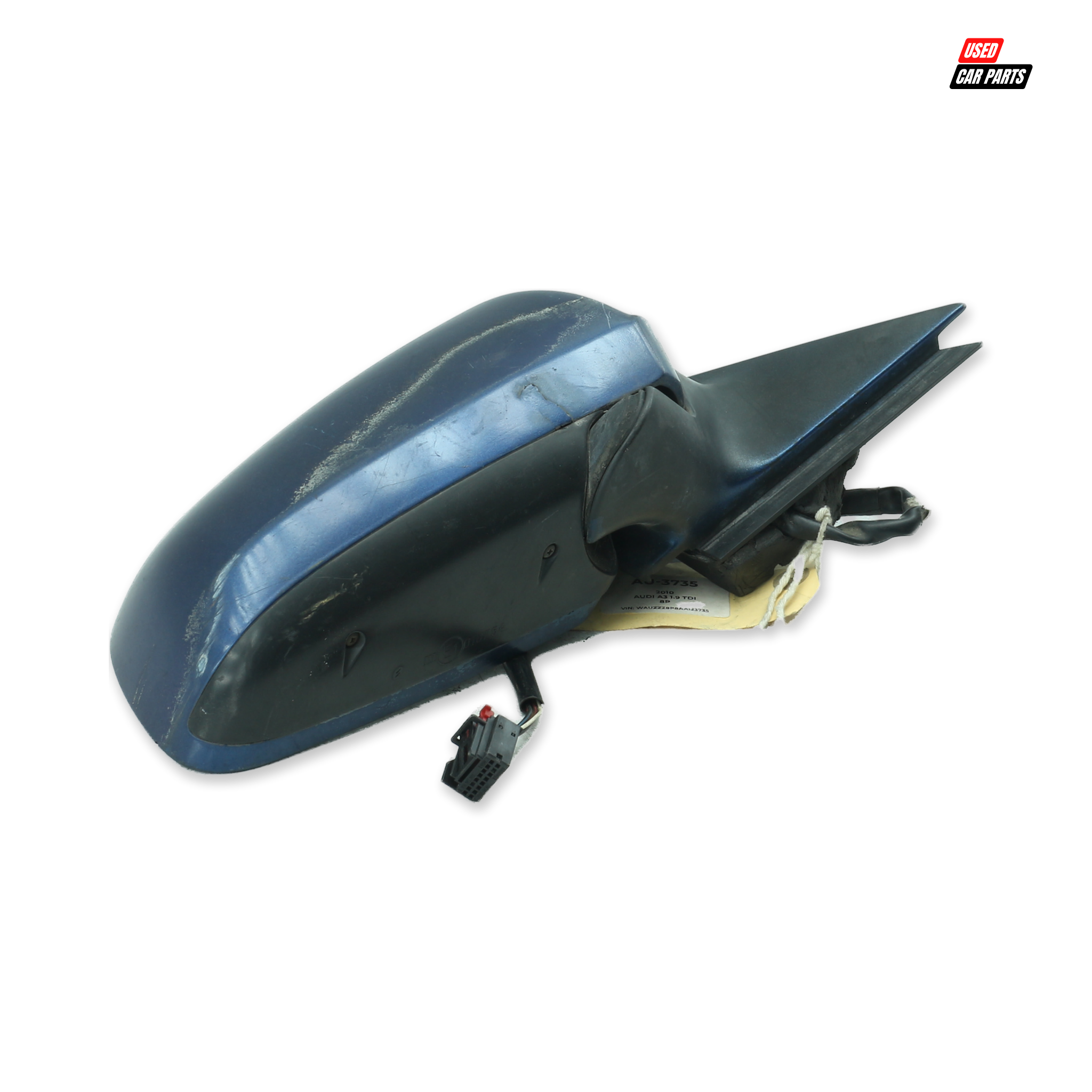 Used Drivers Side View Mirror (Part Number RS0408504) for 2010 AUDI A3