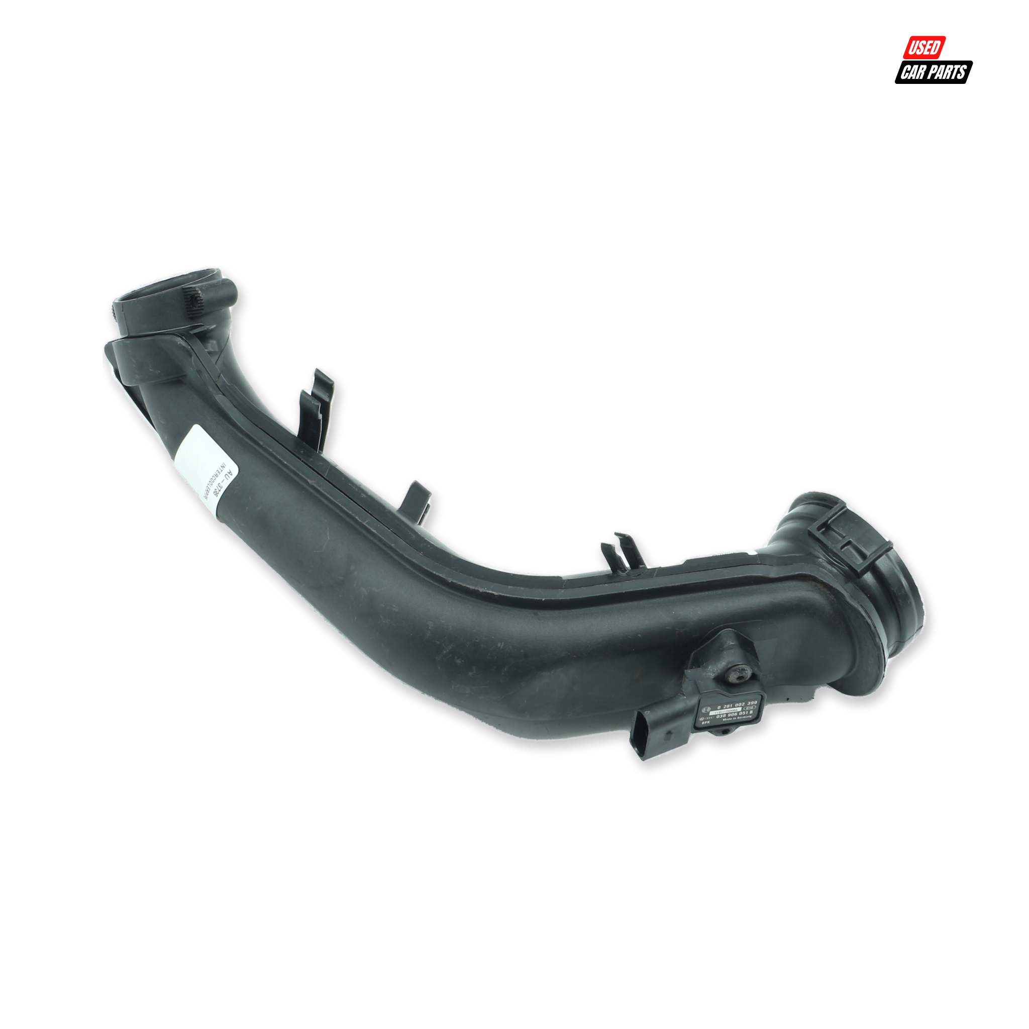 Used Intercooler Pipe Part Number 03C145673H for 2010 AUDI A3 (Salvaged)