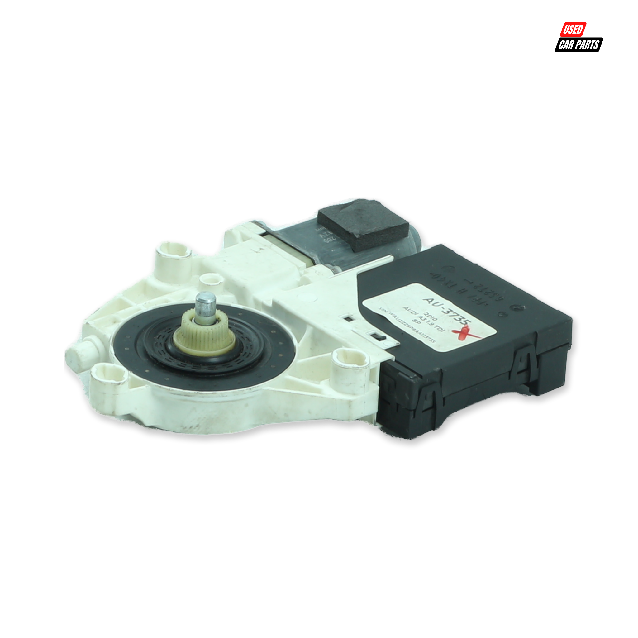 Used Passengers Side Front Window Motor (Part Number 8P0959801N) for 2010 AUDI A3