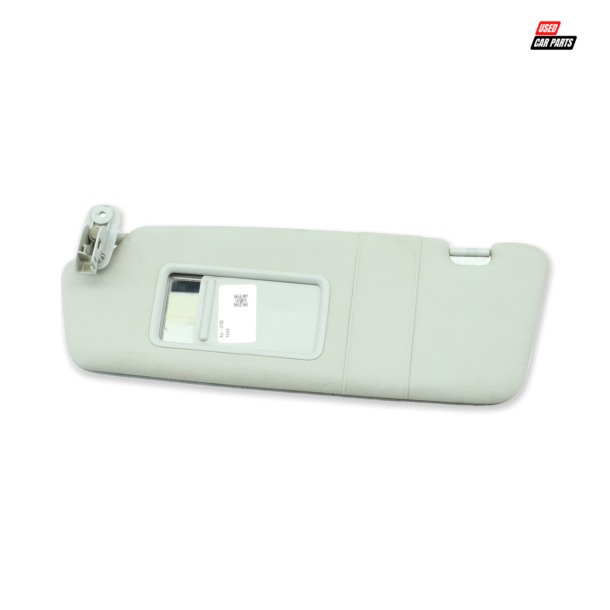 Passengers Side Sun Visor (Part Number 8P087551) for 2010 AUDI A3 - Used/Salvaged