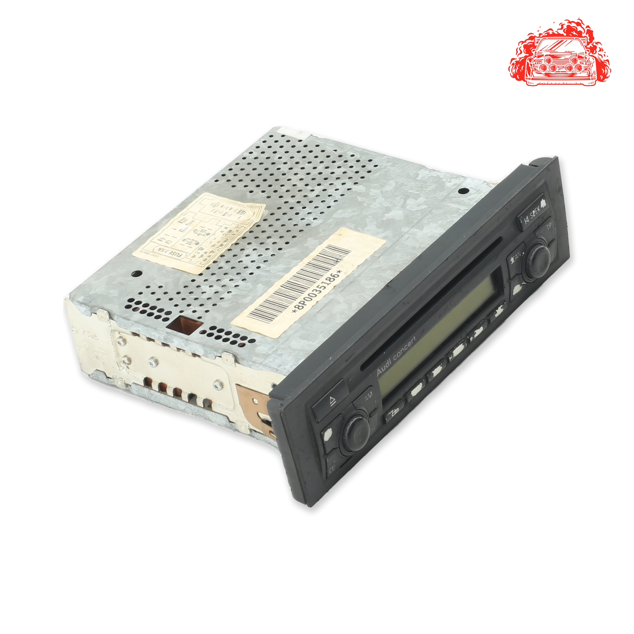 Used Audi A3 Radio - OEM Part 8P0035186