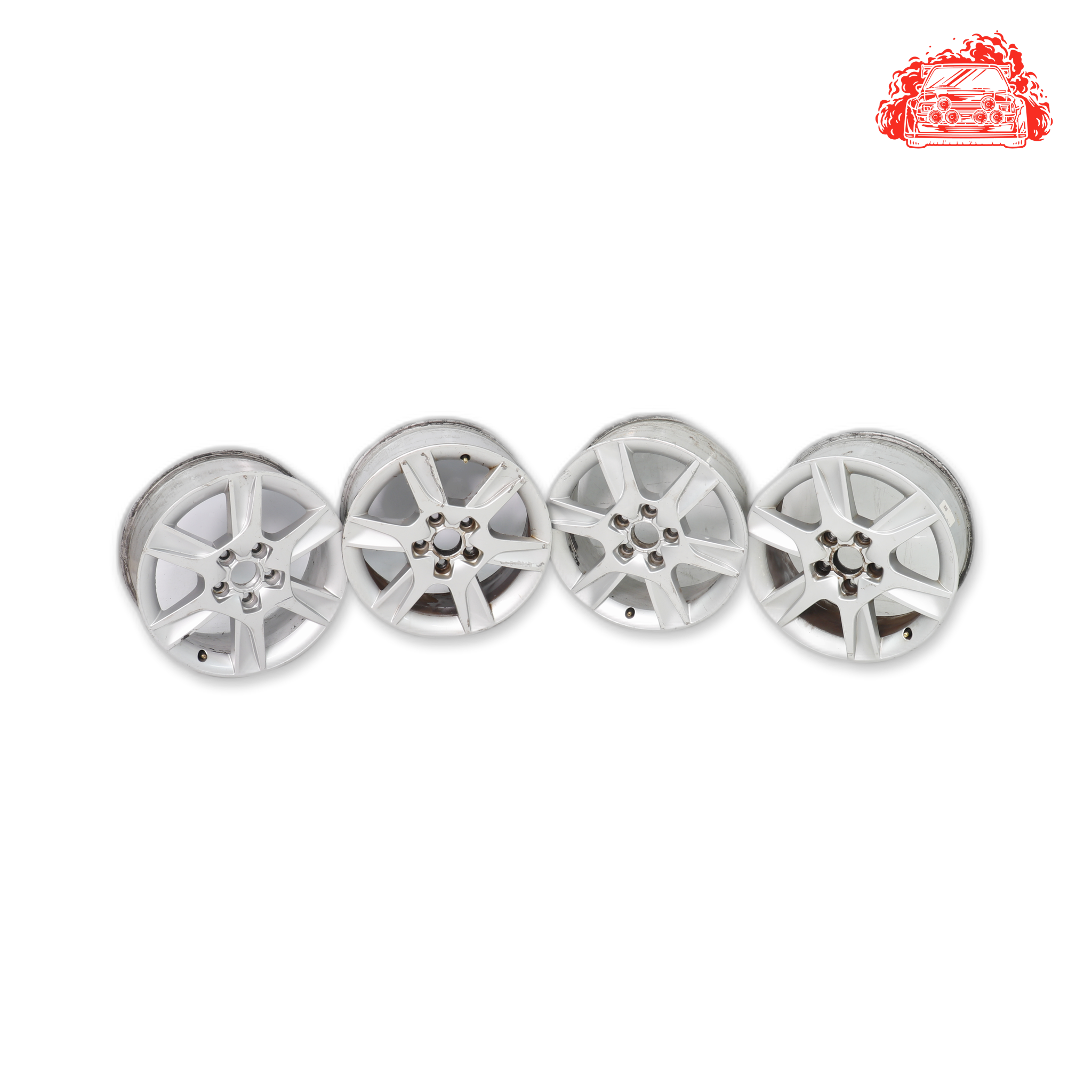 Used Audi A3 Rim Set 5 Stud 114 Pcd 16 Inch - OEM Part 8P0601025AN