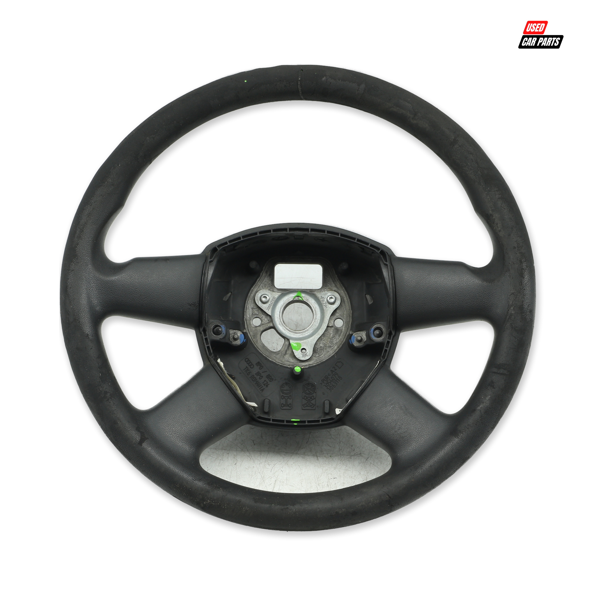 Used Steering Wheel (Part Number 8P0124) for 2010 AUDI A3