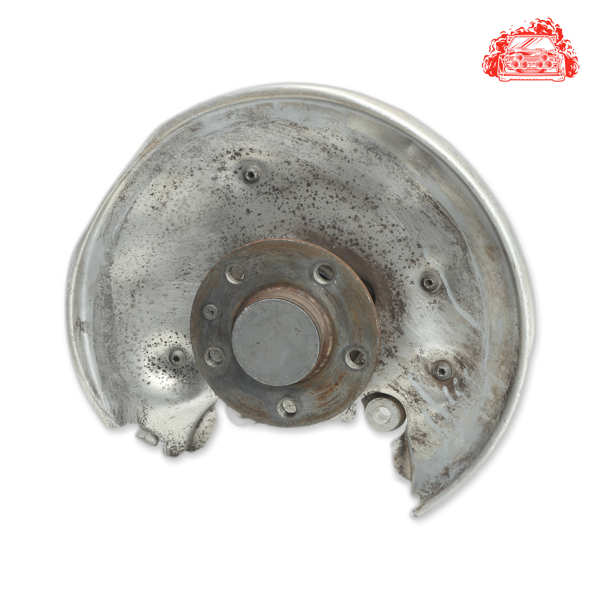 Used AUDI A4 1.8T S MULTITRONIC Driver Side Rear Knuckle and Hub - OEM Part 8K0506432AP