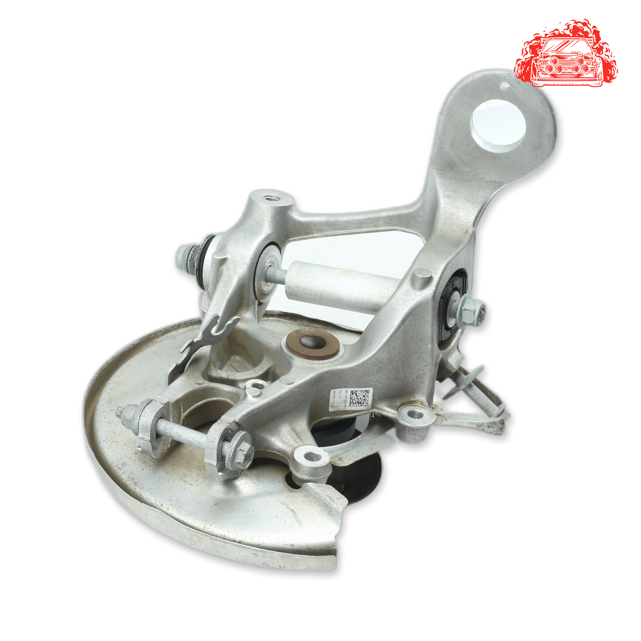 Used AUDI A4 1.8T S MULTITRONIC Driver Side Rear Knuckle and Hub - OEM Part 8K0506432AP