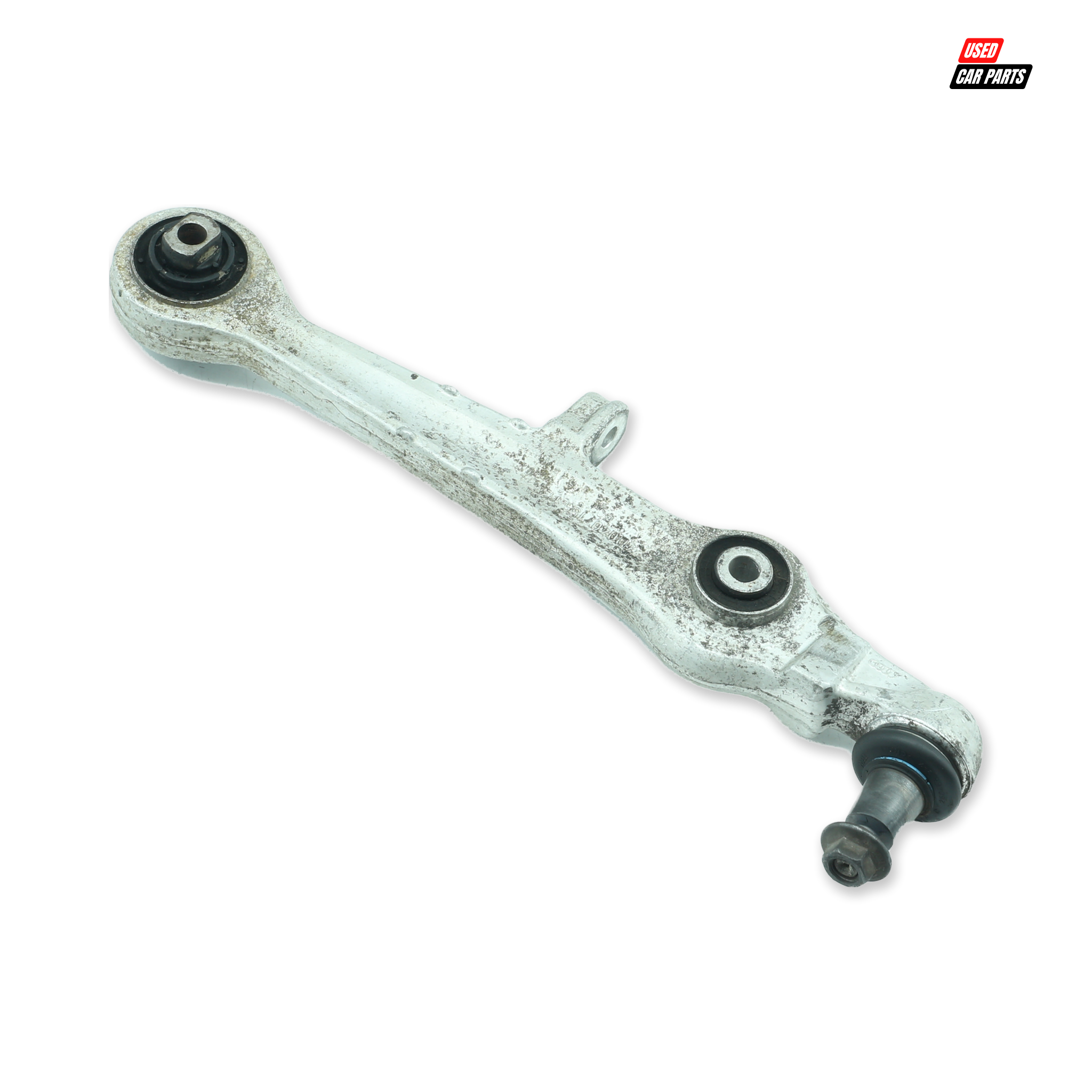 Used Driver's Side Front Lower Suspension Arm (Part Number 4D0407155P) for 2014 AUDI A4 1.8T S MULTITRONIC