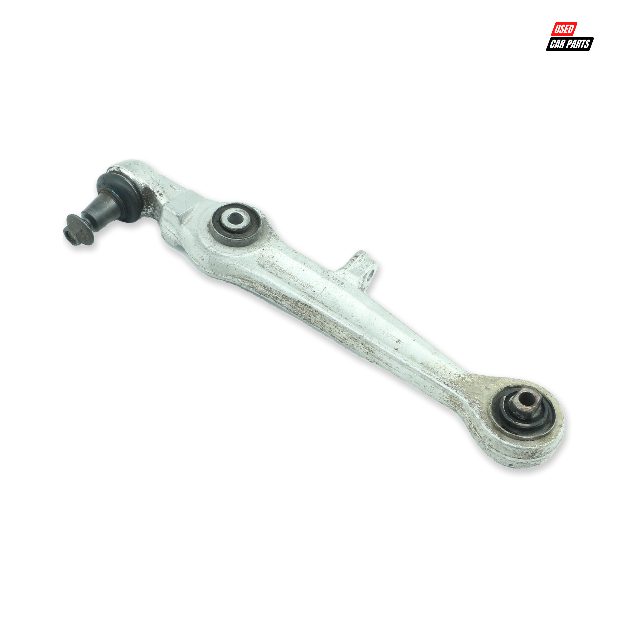 Used Driver's Side Front Lower Suspension Arm (Part Number 4D0407155P) for 2014 AUDI A4 1.8T S MULTITRONIC