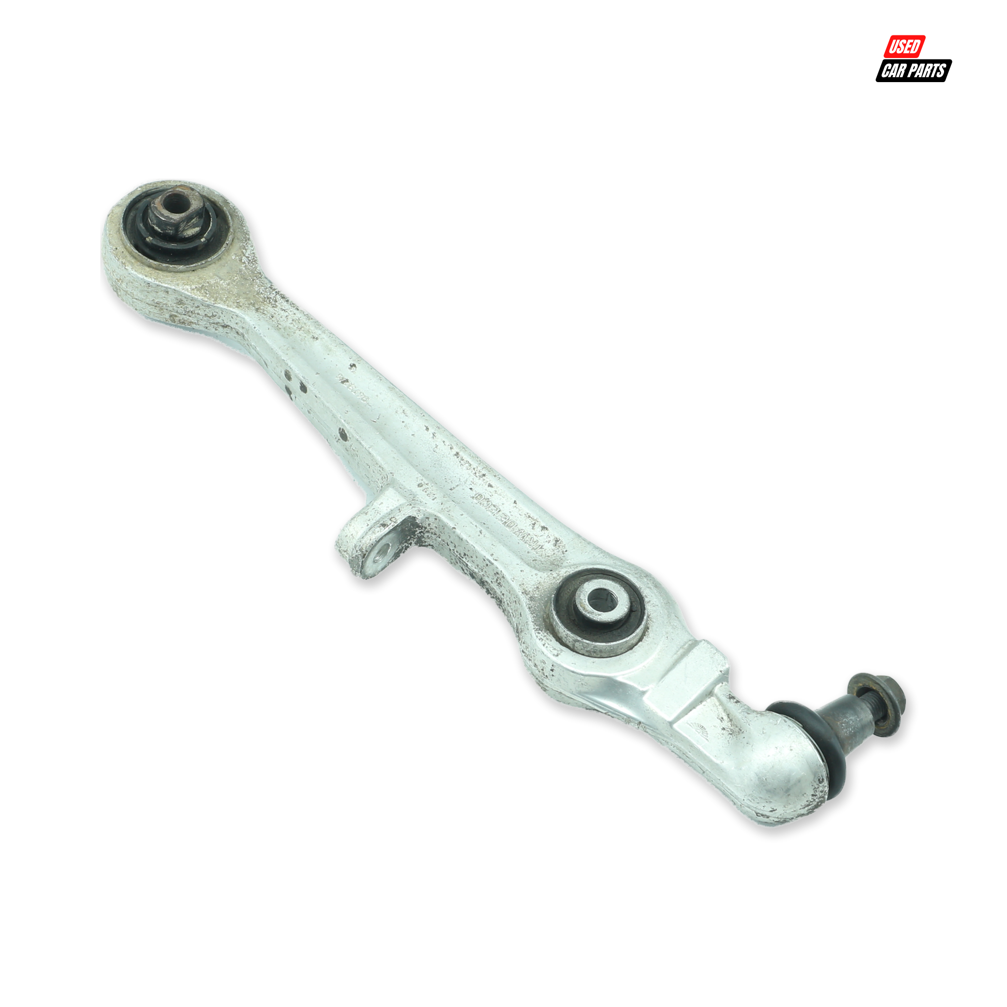 Used Driver's Side Front Lower Suspension Arm (Part Number 4D0407155P) for 2014 AUDI A4 1.8T S MULTITRONIC