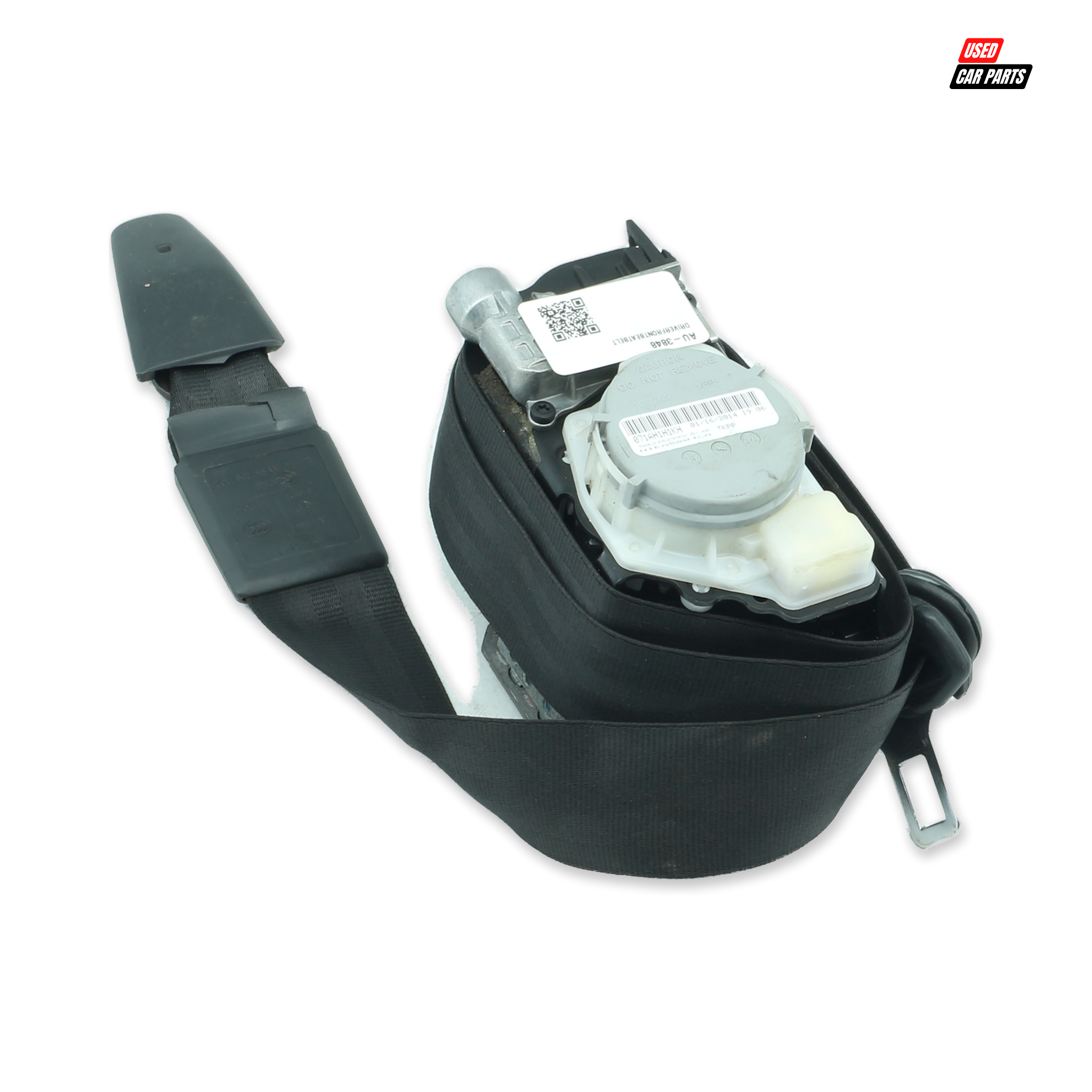 Used Drivers Side Front Seatbelt for 2014 AUDI A4 1.8T S MULTITRONIC