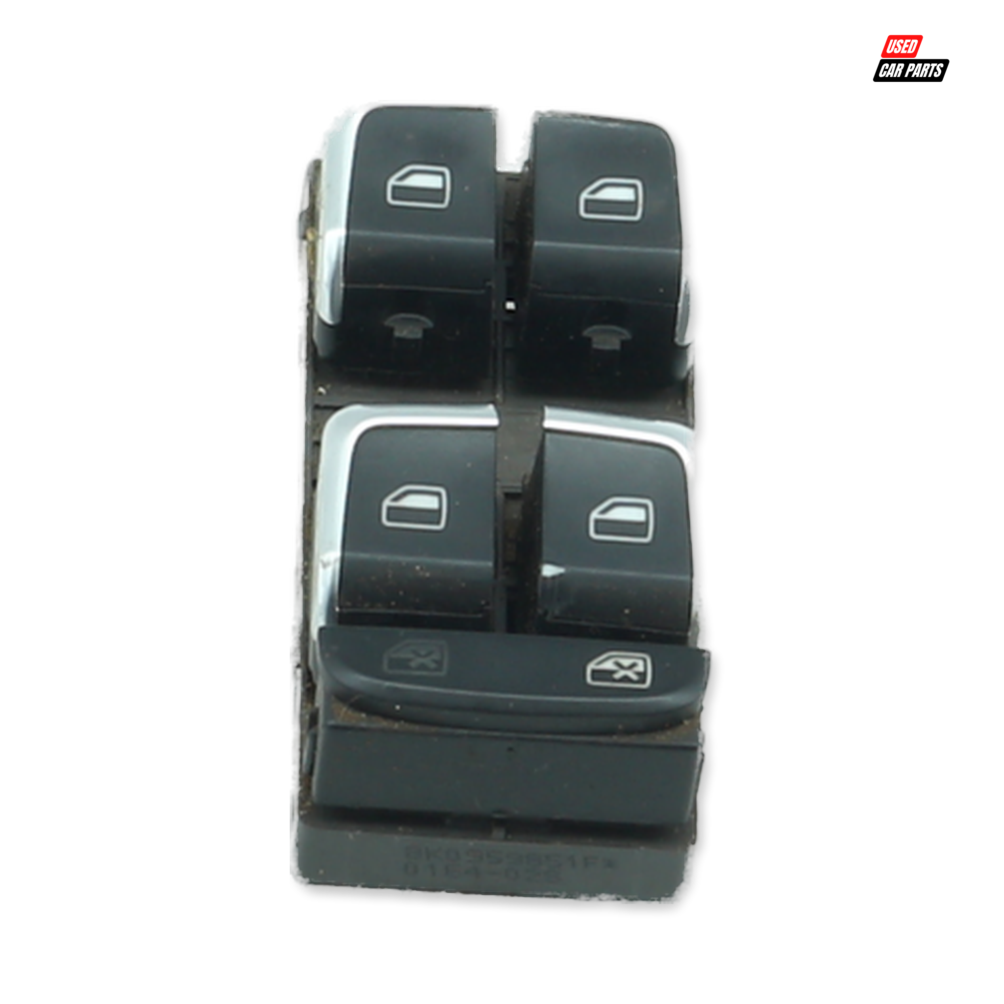 Used Drivers Side Main Window Switch (Part Number 8K0959851F) for 2014 Audi A4 1.8T S Multitronic