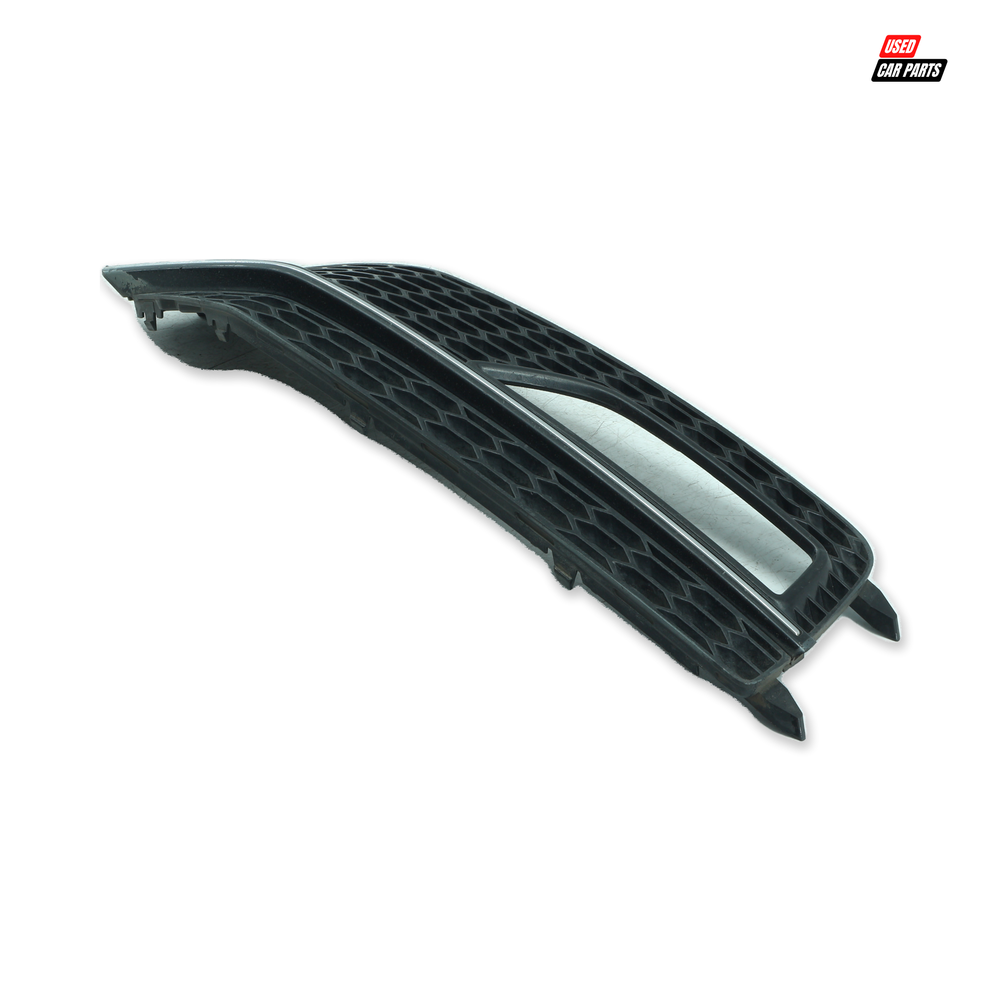 Used Passengers Side Fog Light Grill (Part Number 8K0807681N) for 2014 Audi A4 1.8T S Multitronic