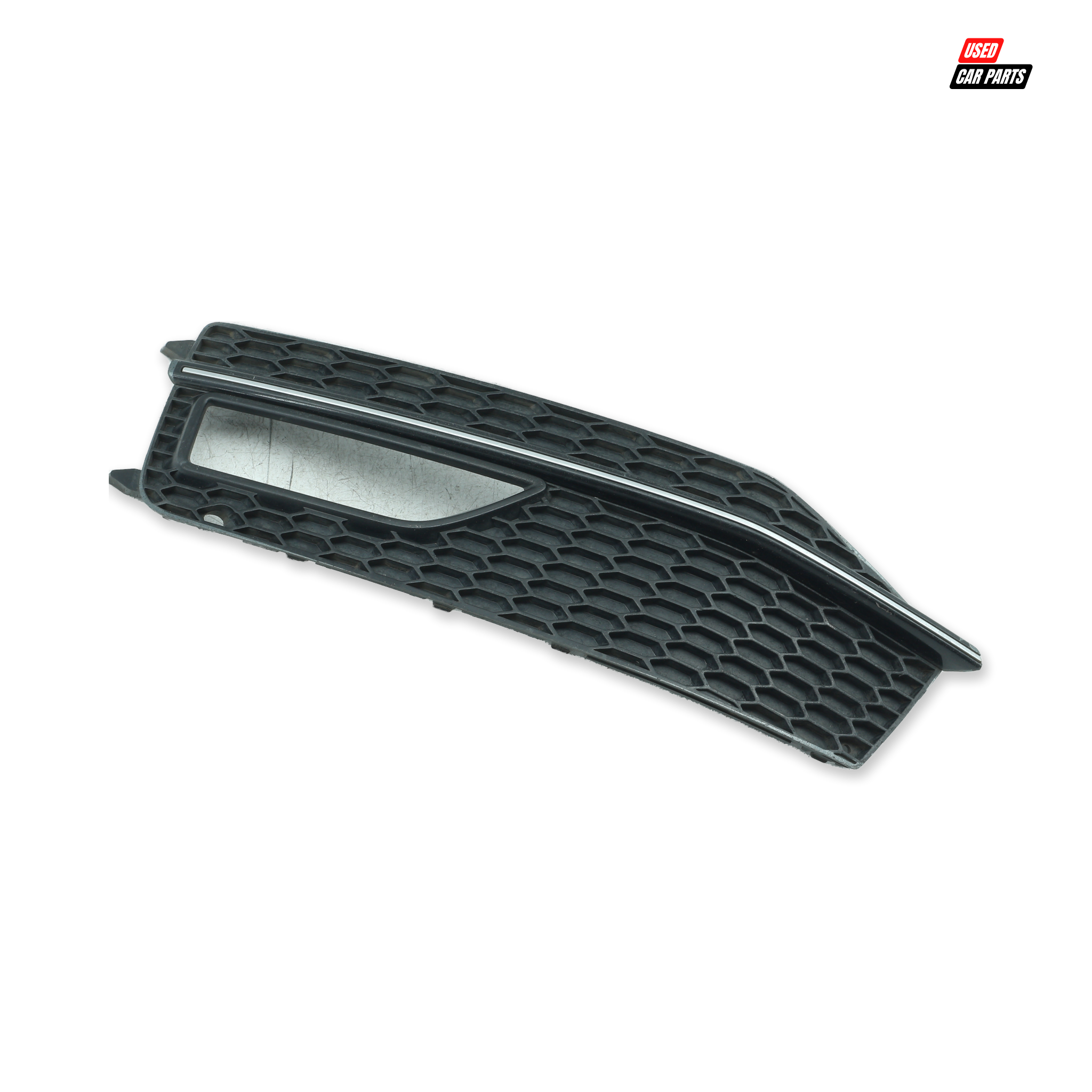 Used Passengers Side Fog Light Grill (Part Number 8K0807681N) for 2014 Audi A4 1.8T S Multitronic