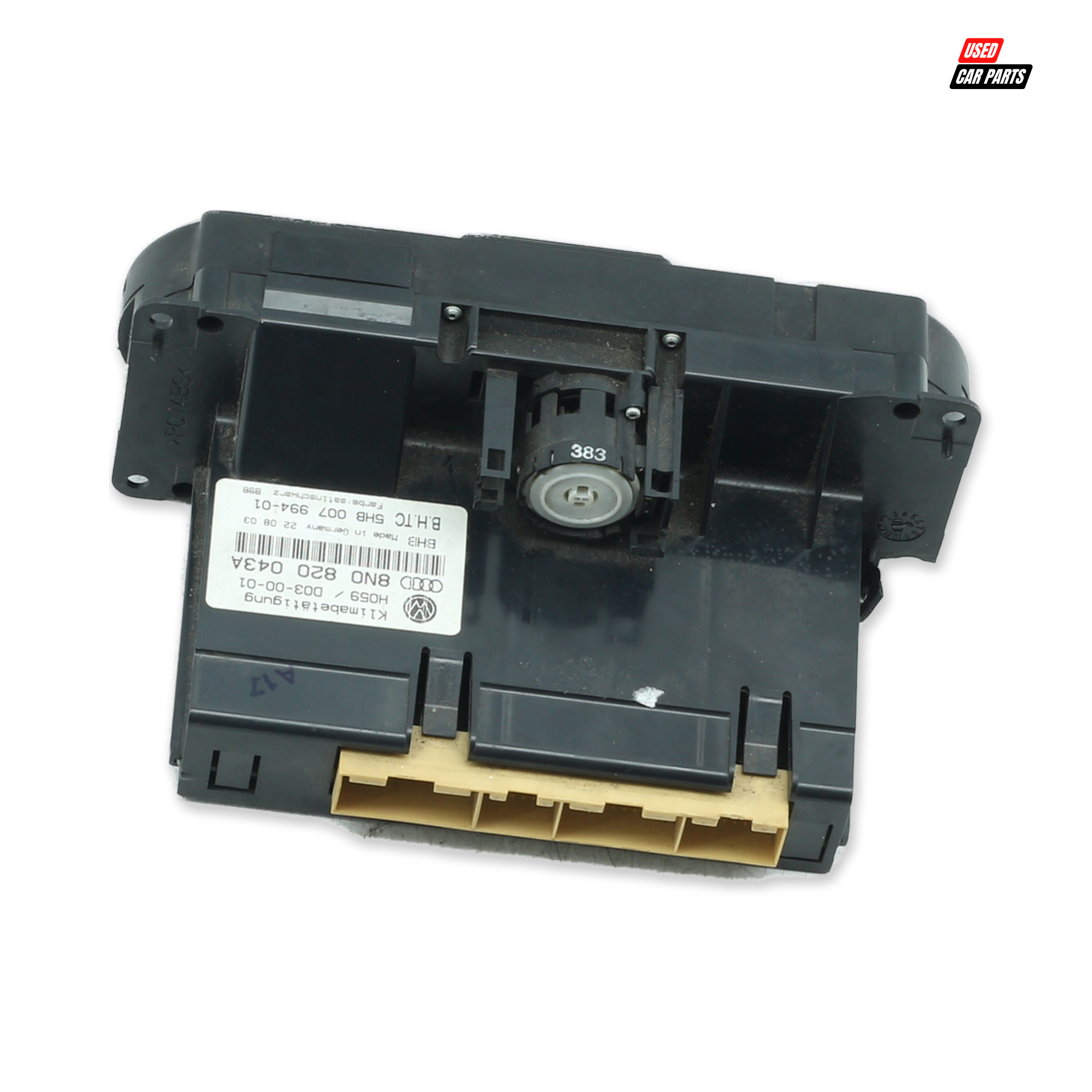 Used 8N0820043A Climate Control Unit for 2001 AUDI TT Coupe (Used/Salvaged)