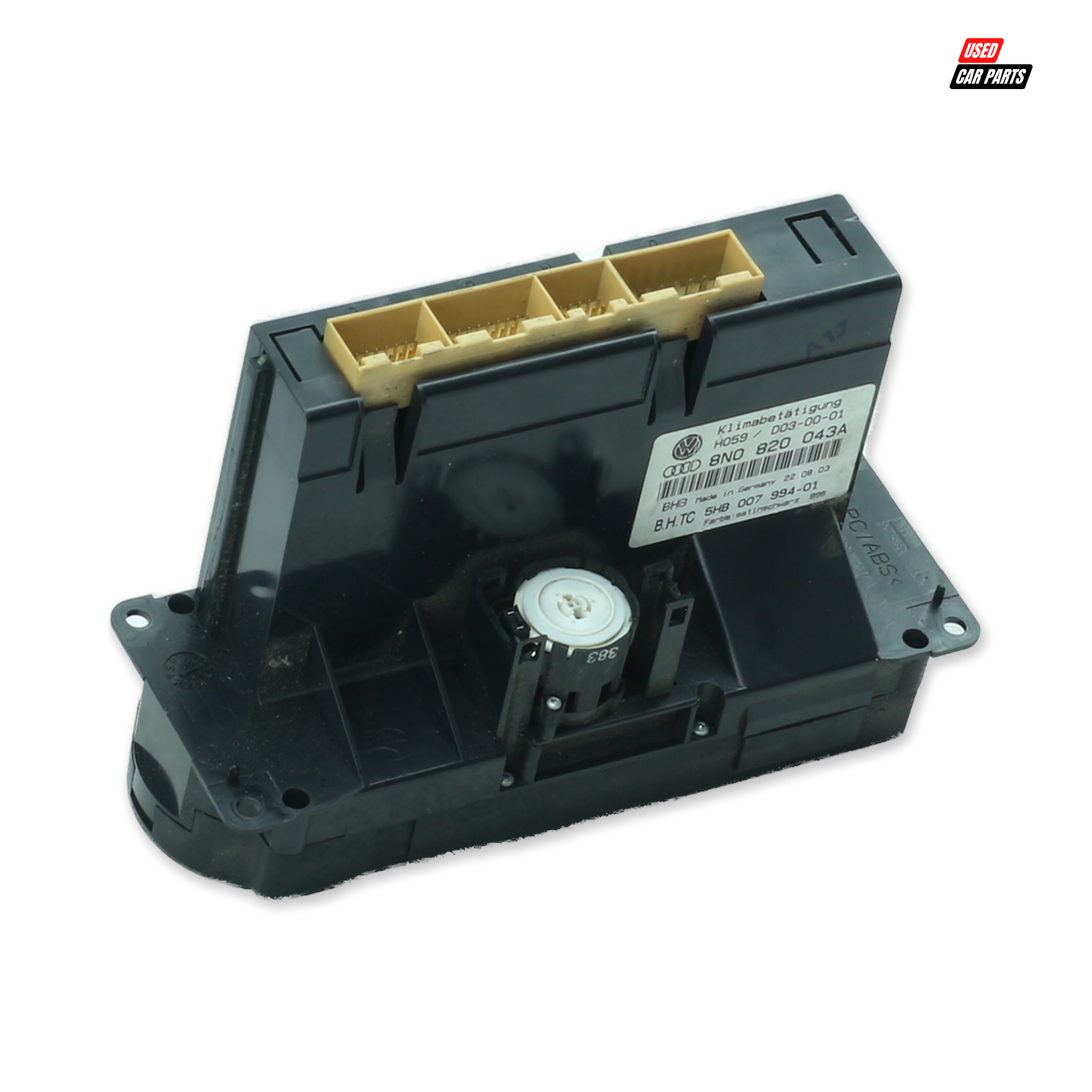 Used Climate Control Unit (Part Number 8N0820043A) for 2001 AUDI TT Coupe