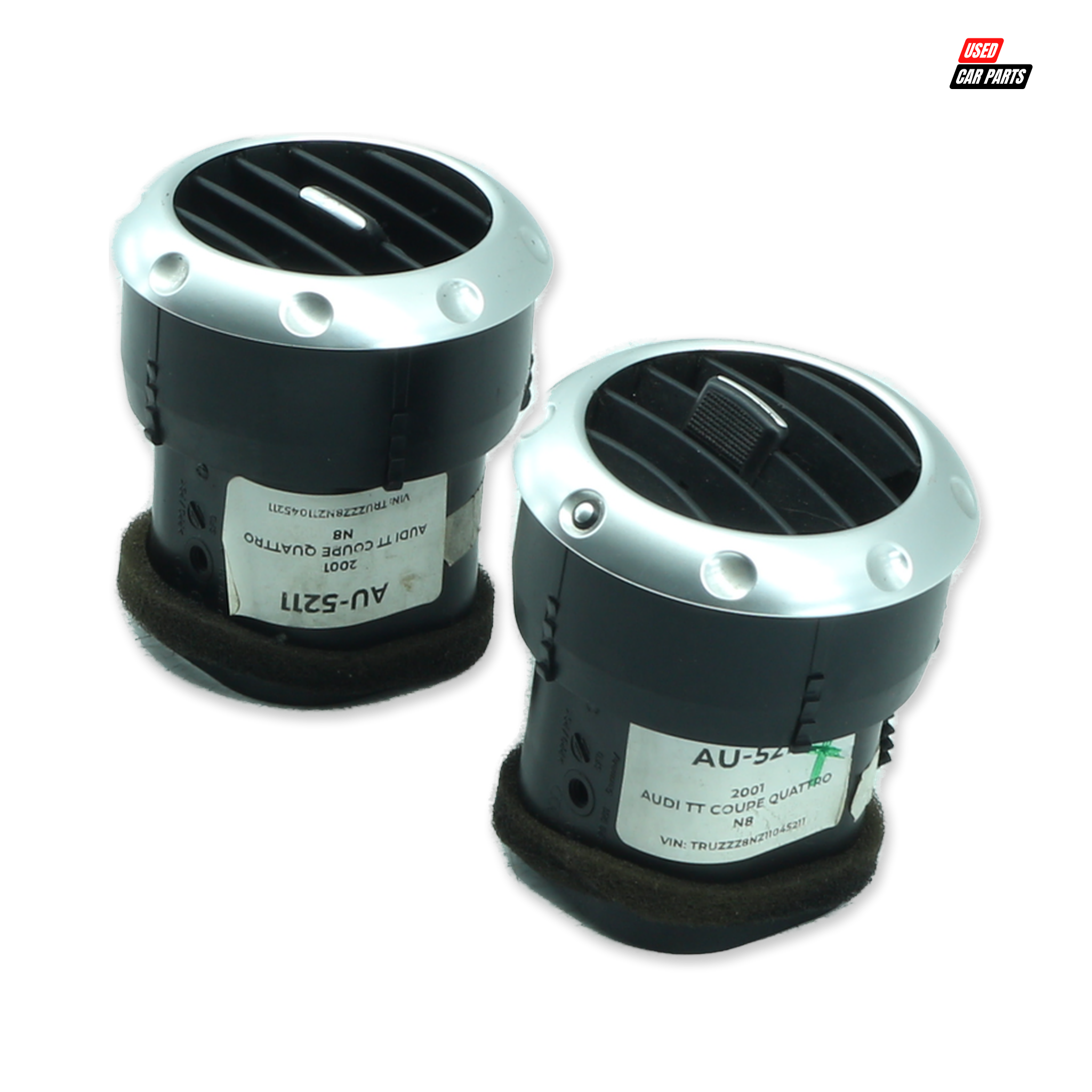 Used Dashboard Air Vent (Part Number 8N0820901) for 2001 Audi TT Coupe