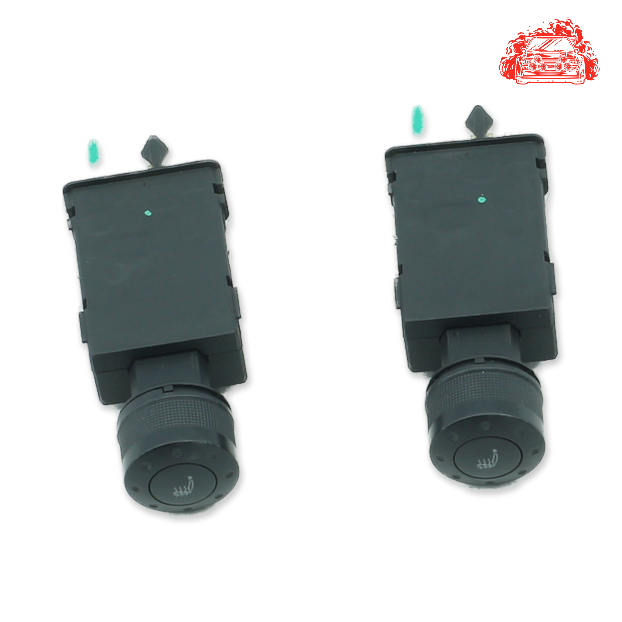 Used Audi TT Coupe Heated Seat Switch Set - OEM Part 8N0963563B