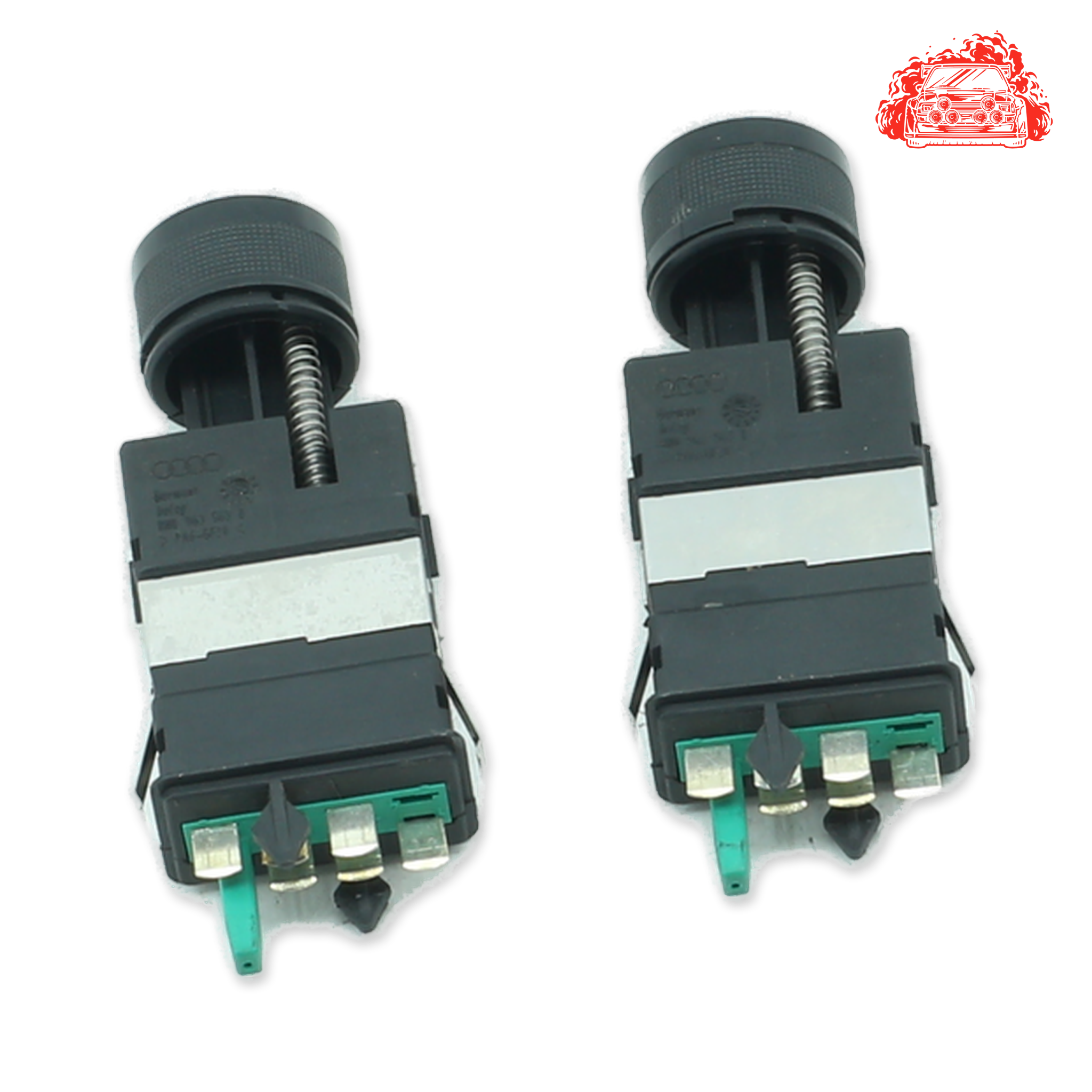Used Audi TT Coupe Heated Seat Switch Set - OEM Part 8N0963563B