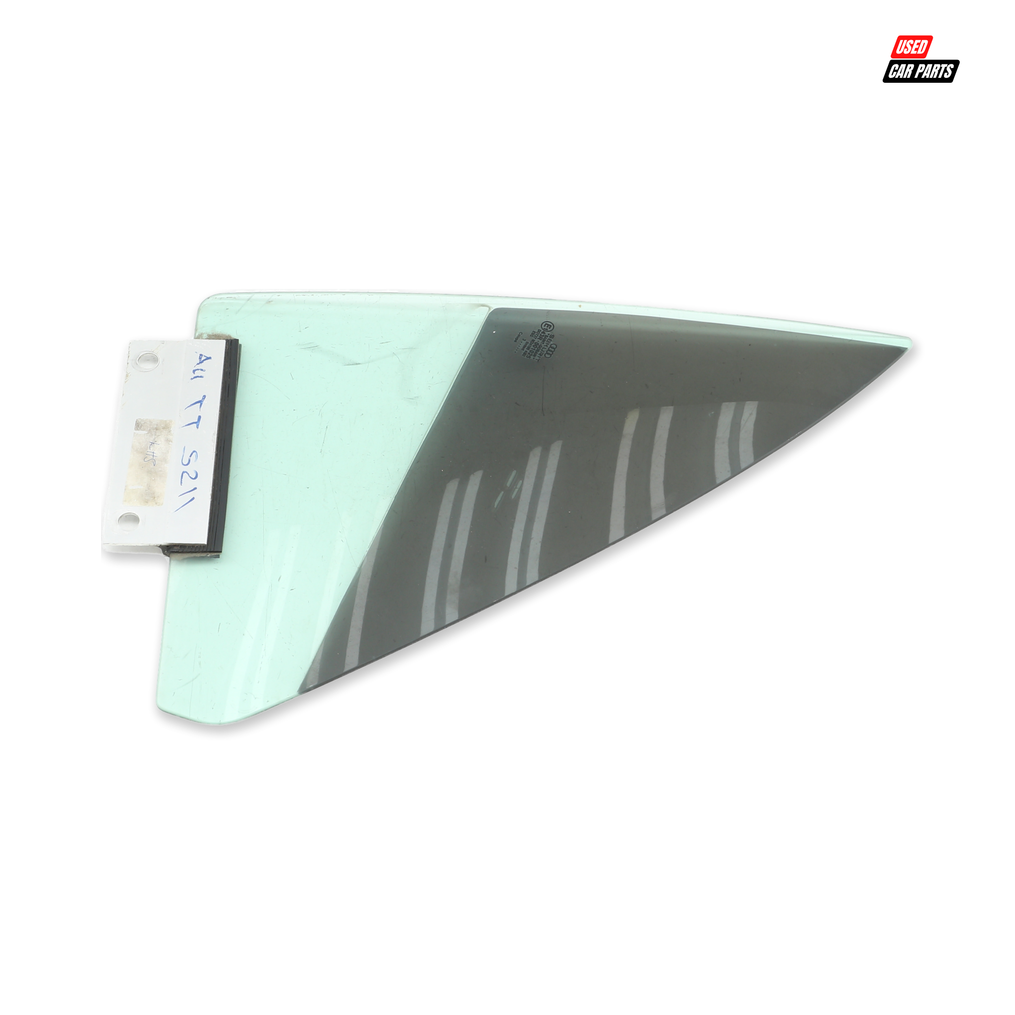 Used Passengers Side Rear Quarter Window (Part Number 43R001025) for 2001 Audi TT Coupe