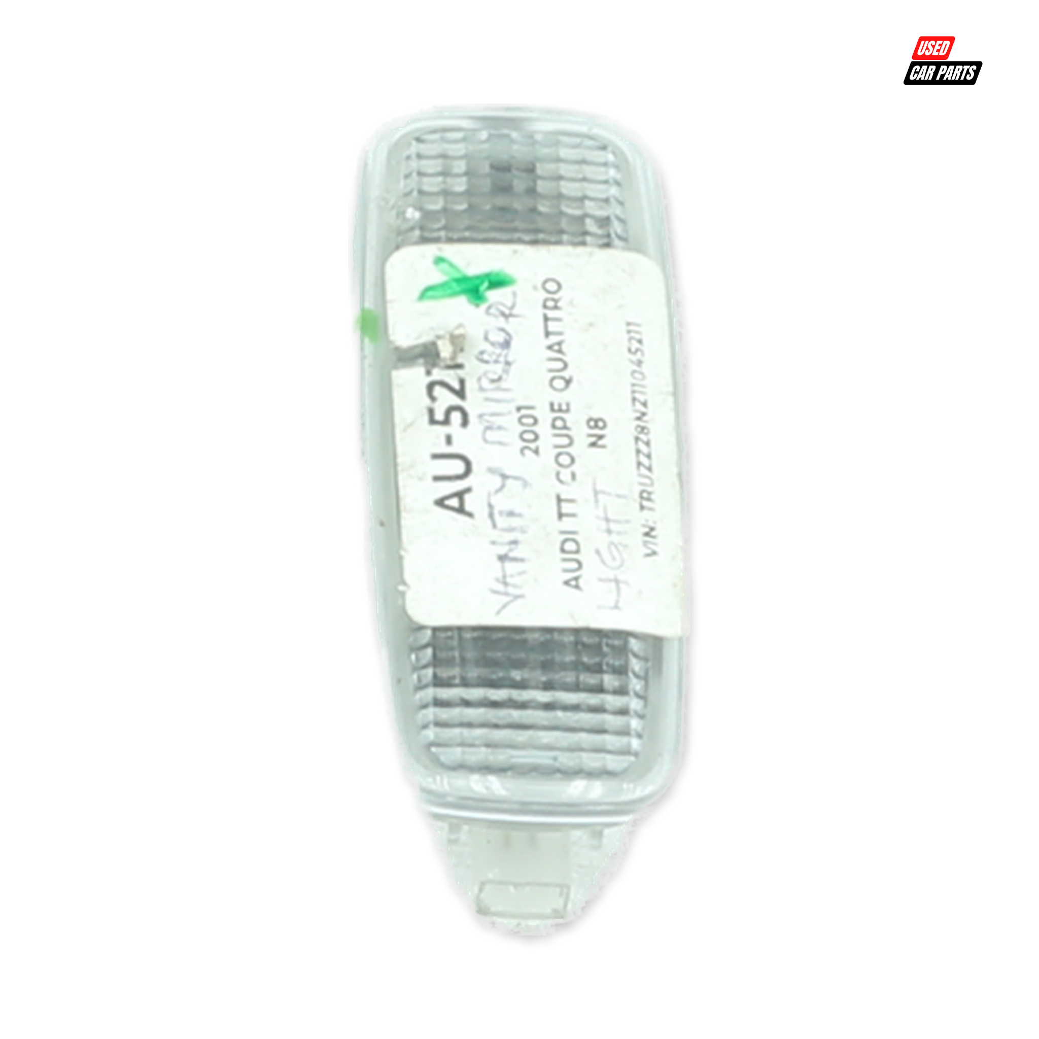 Used AUDI TT Coupe Passengers Side Sun Visor Light (Part Number 8L0947105A)