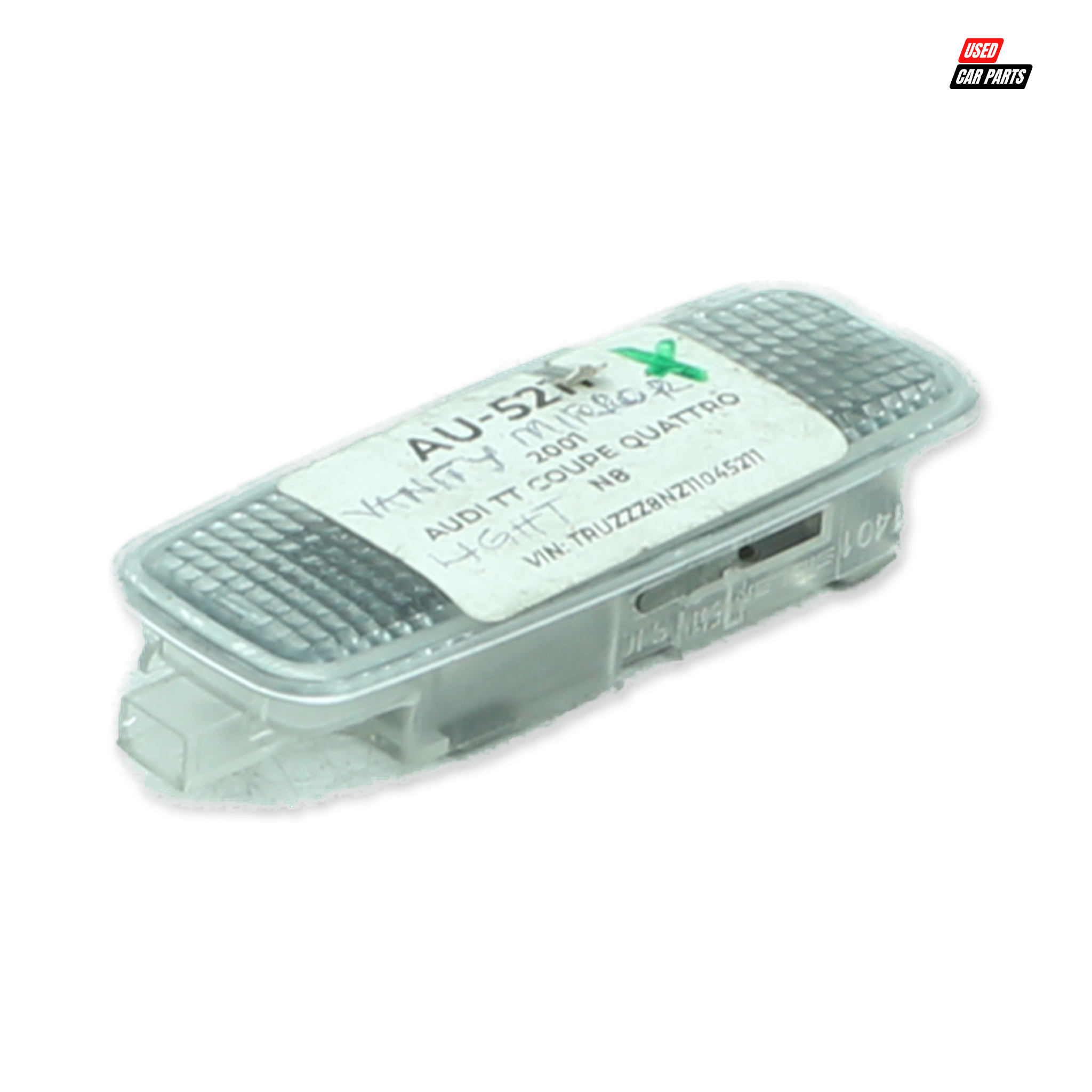 Used AUDI TT Coupe Passengers Side Sun Visor Light (Part Number 8L0947105A)