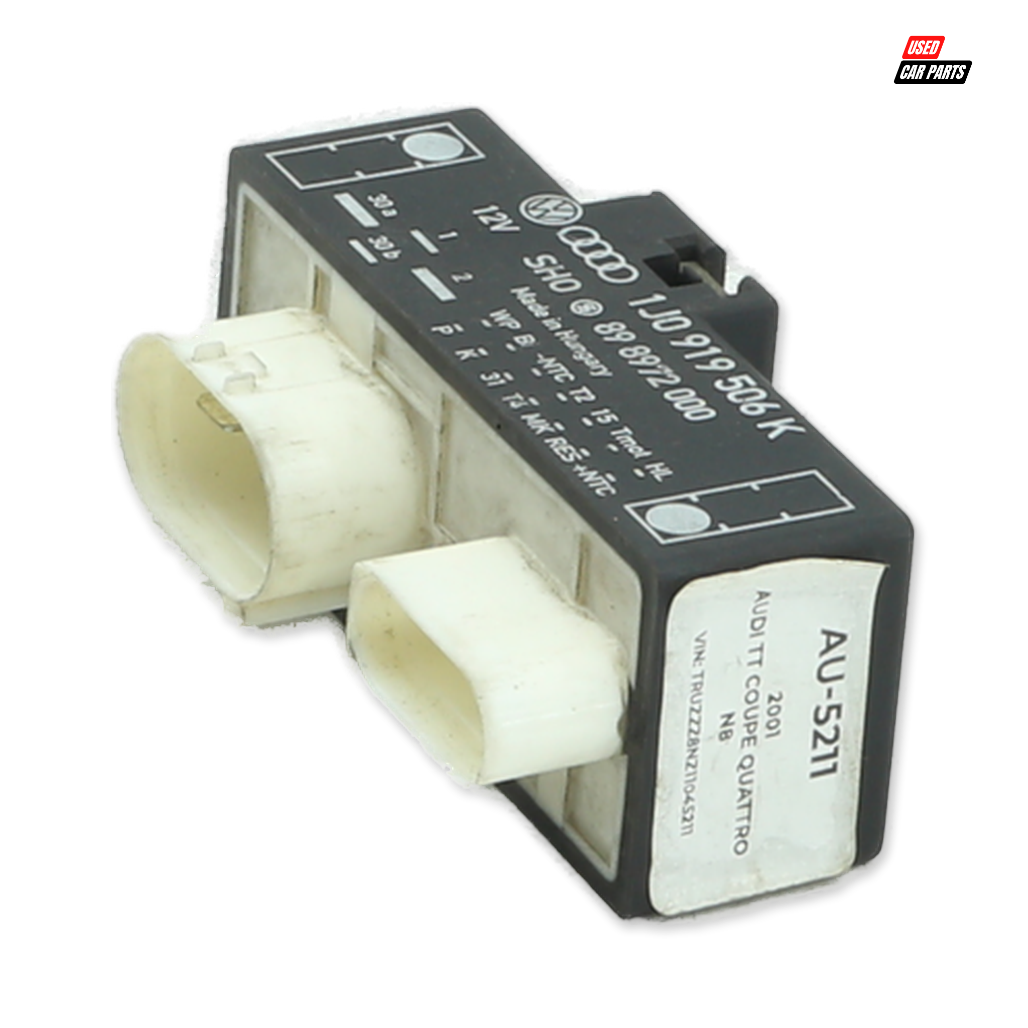 Used Radiator Fan Control Unit (Part Number 1J0919506K) for 2001 AUDI TT Coupe