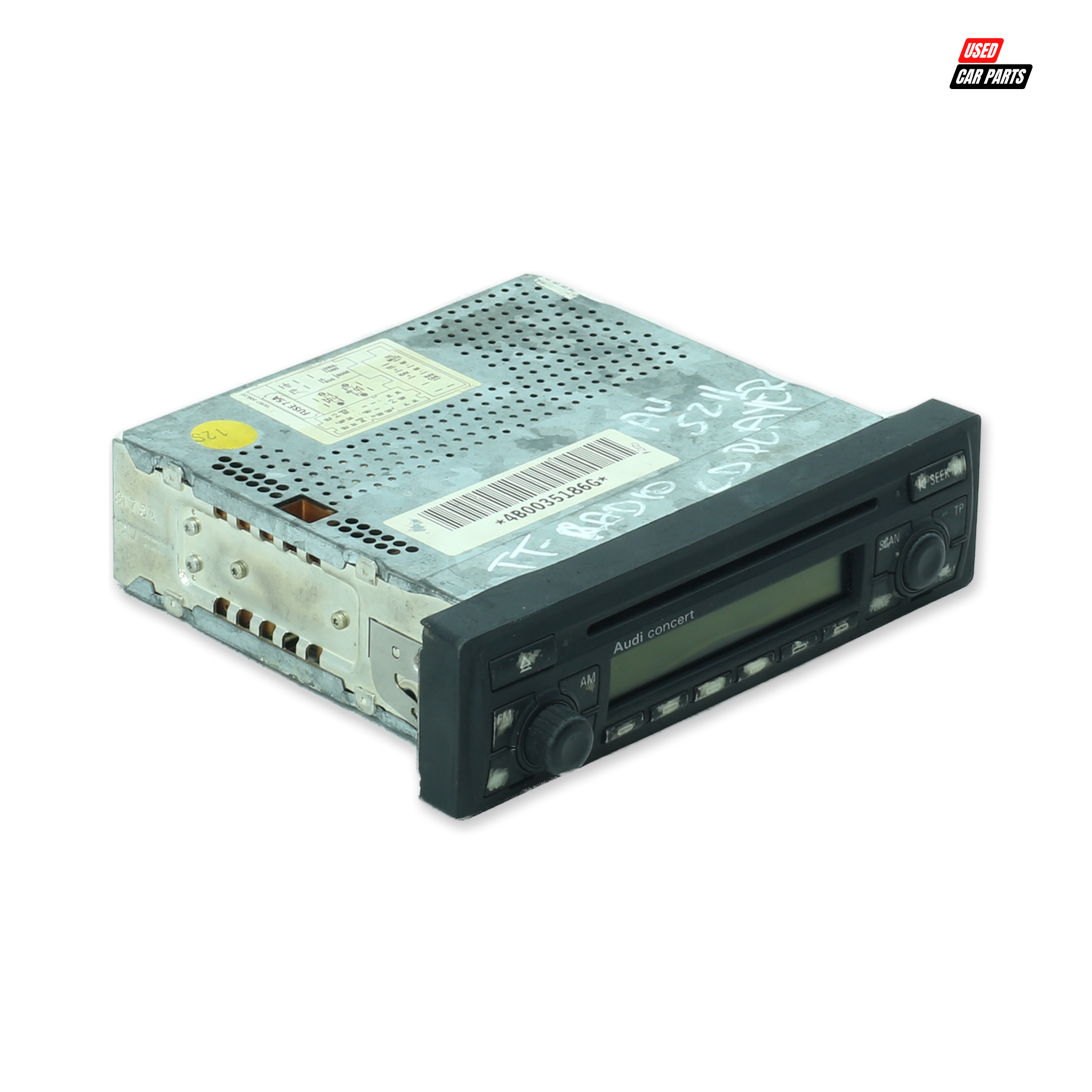 Used AUDI TT Coupe Radio (Part Number 4B0035186G)