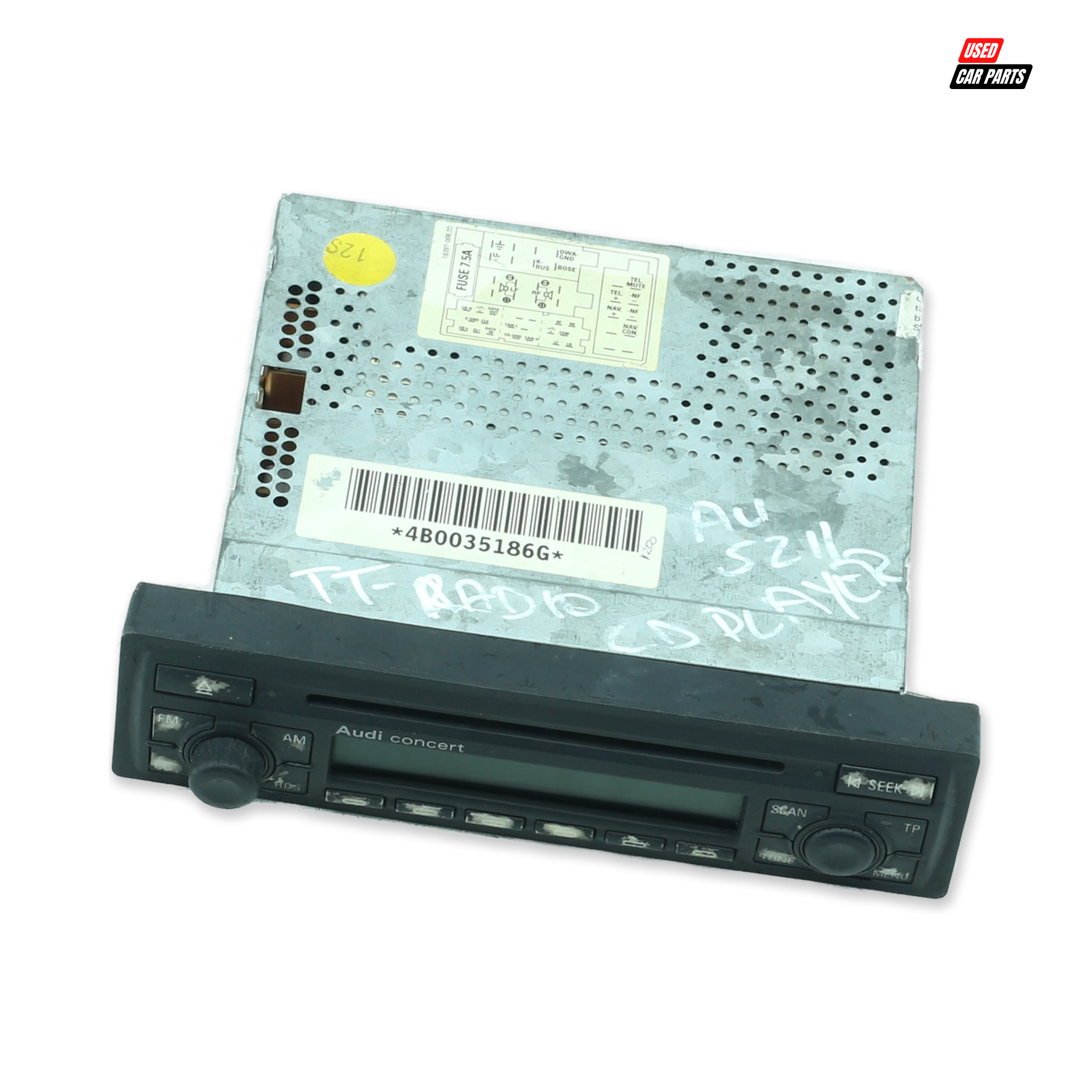 Used AUDI TT Coupe Radio (Part Number 4B0035186G)