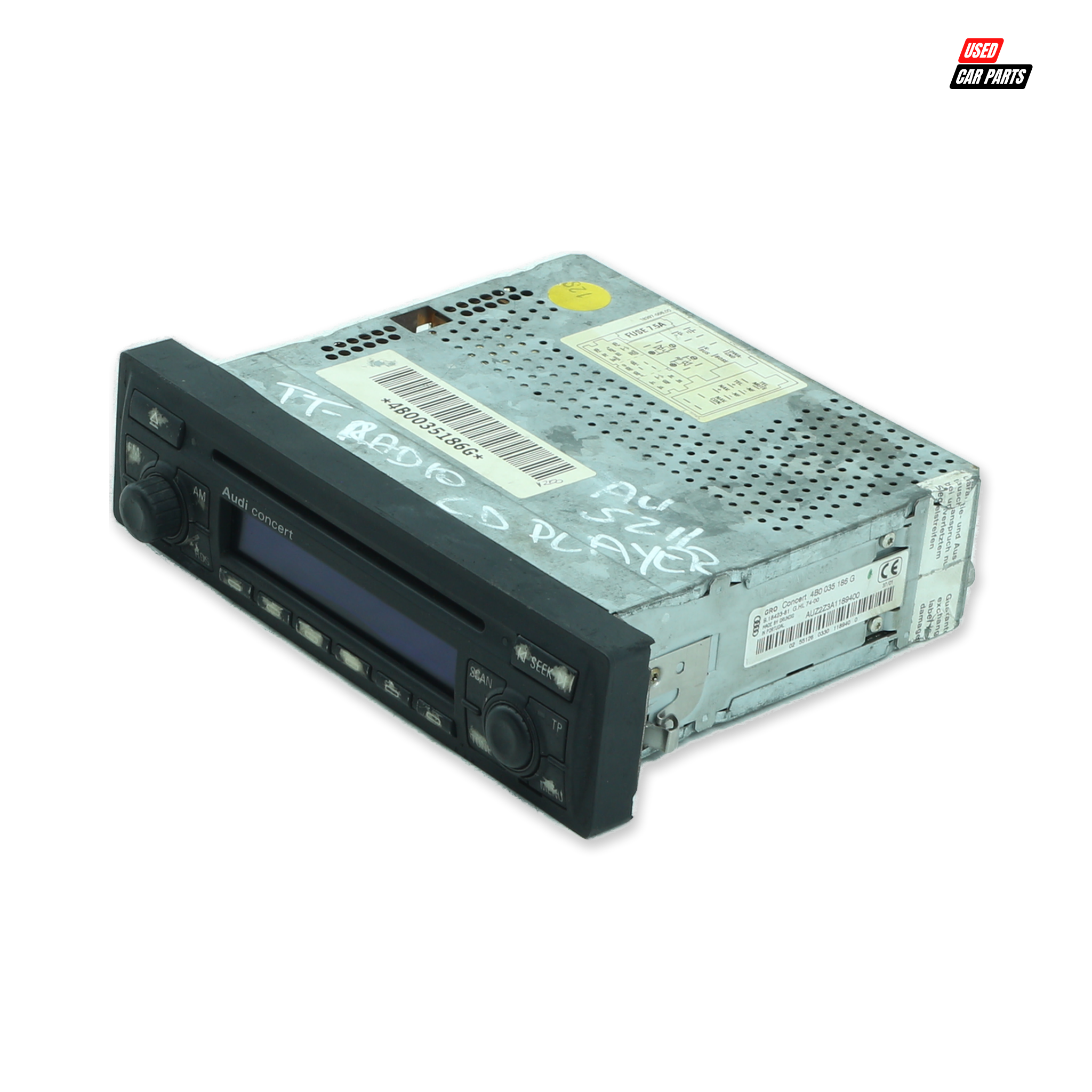 Used AUDI TT Coupe Radio (Part Number 4B0035186G)