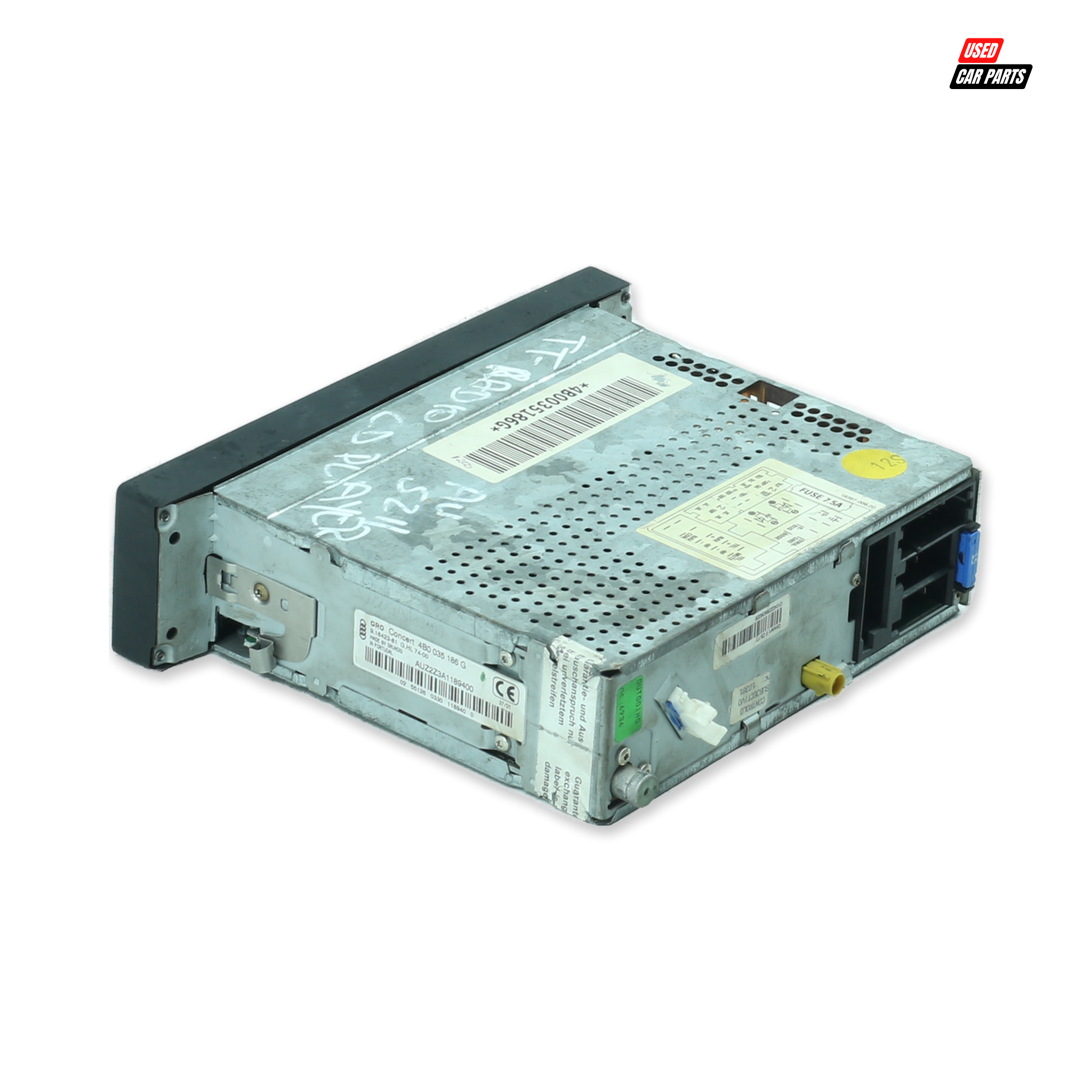 Used AUDI TT Coupe Radio (Part Number 4B0035186G)