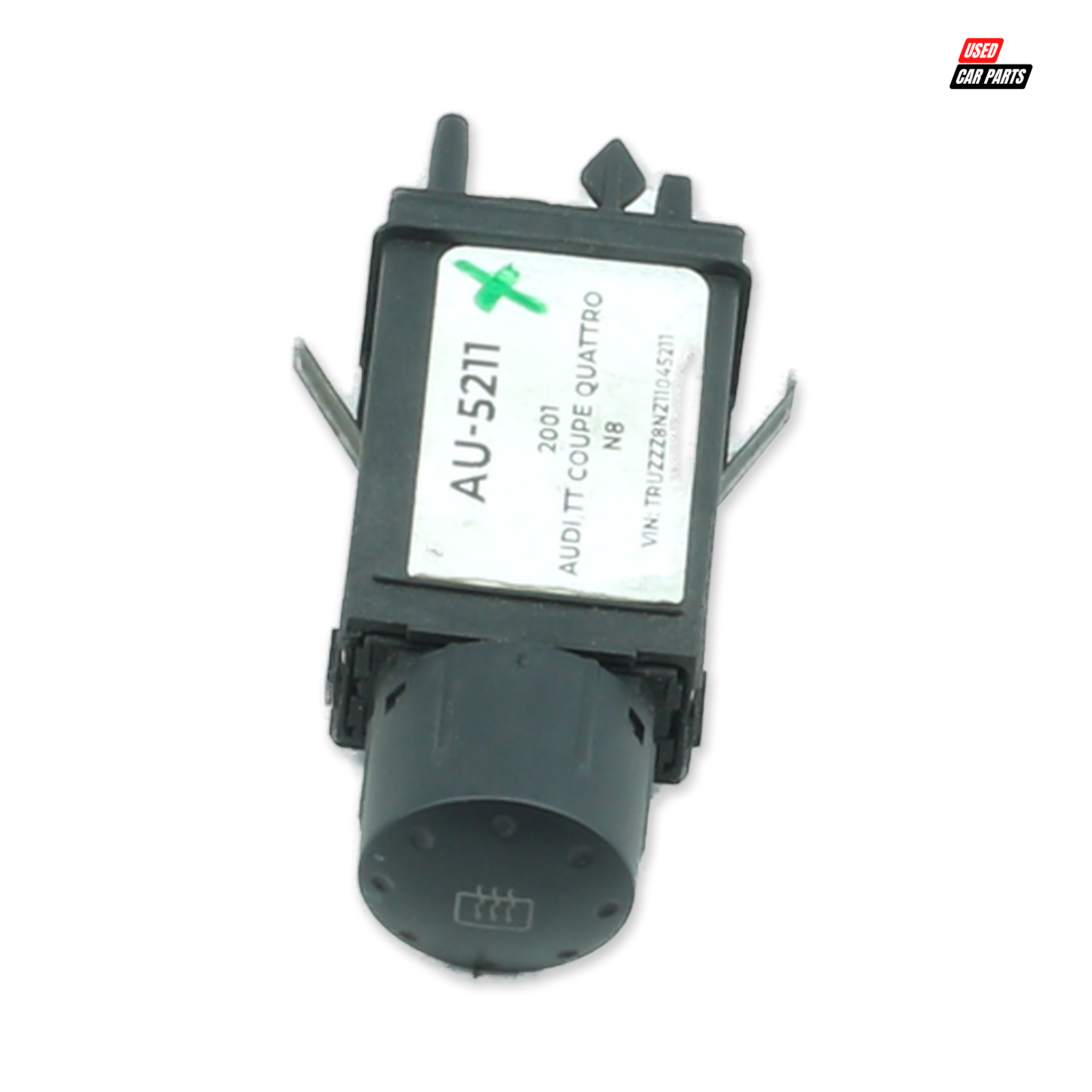 Used Audi TT Coupe 2001 Rear Window Heating Switch (Part Number 8N0941503B)