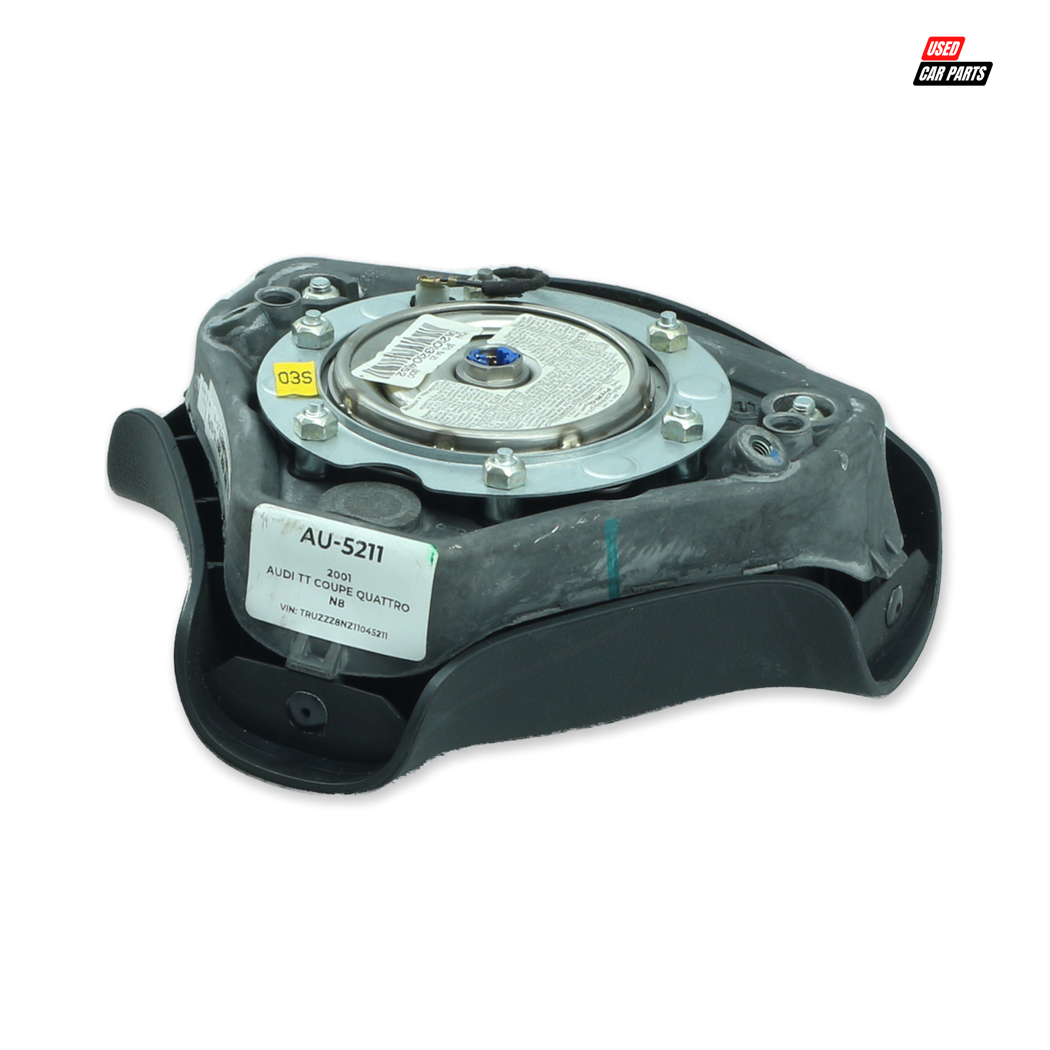 Used Steering Wheel Airbag Part Number 8N0880201D for 2001 AUDI TT Coupe