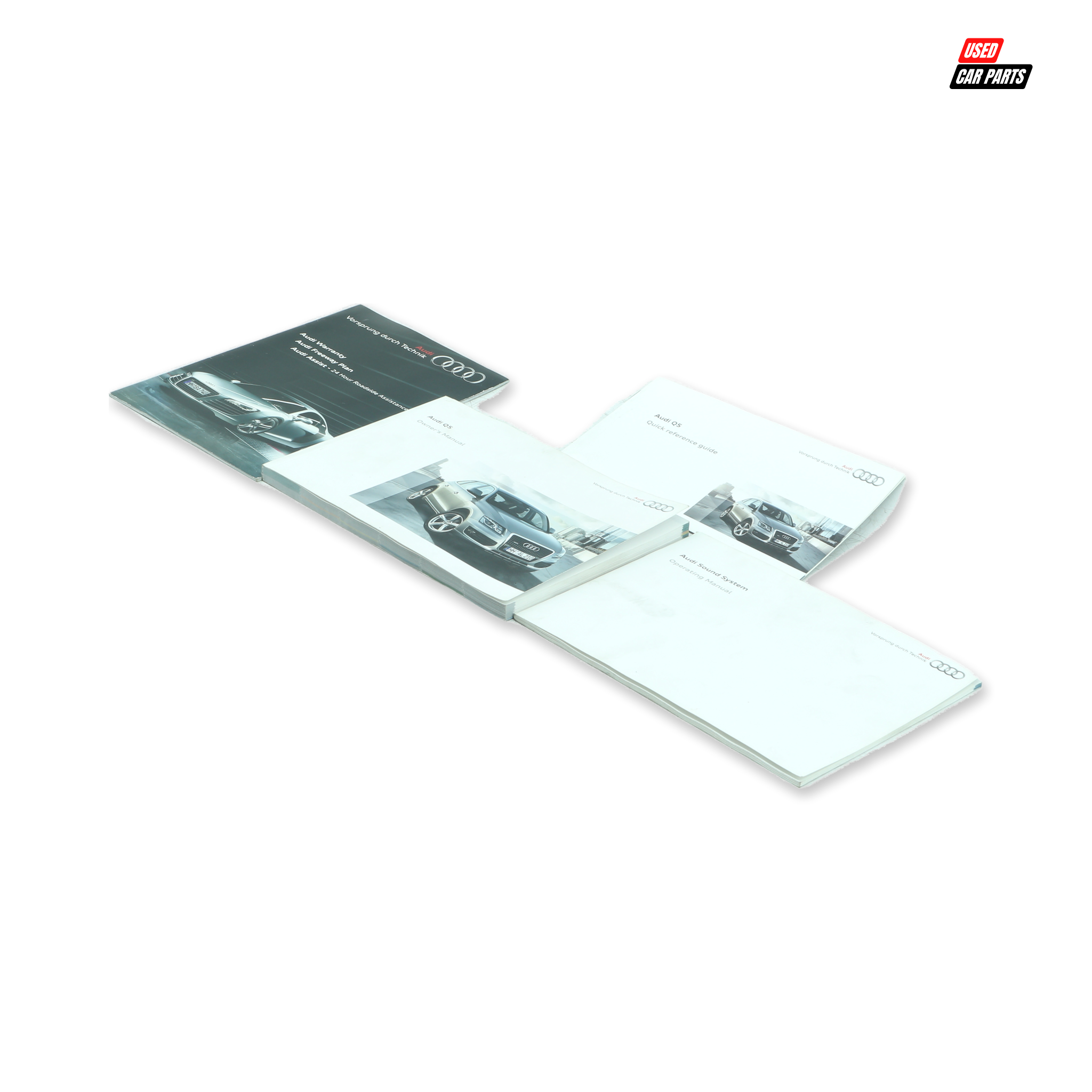 Used Audi Q5 2.0T FSI Quattro S Tronic 2010 Car Manual Book