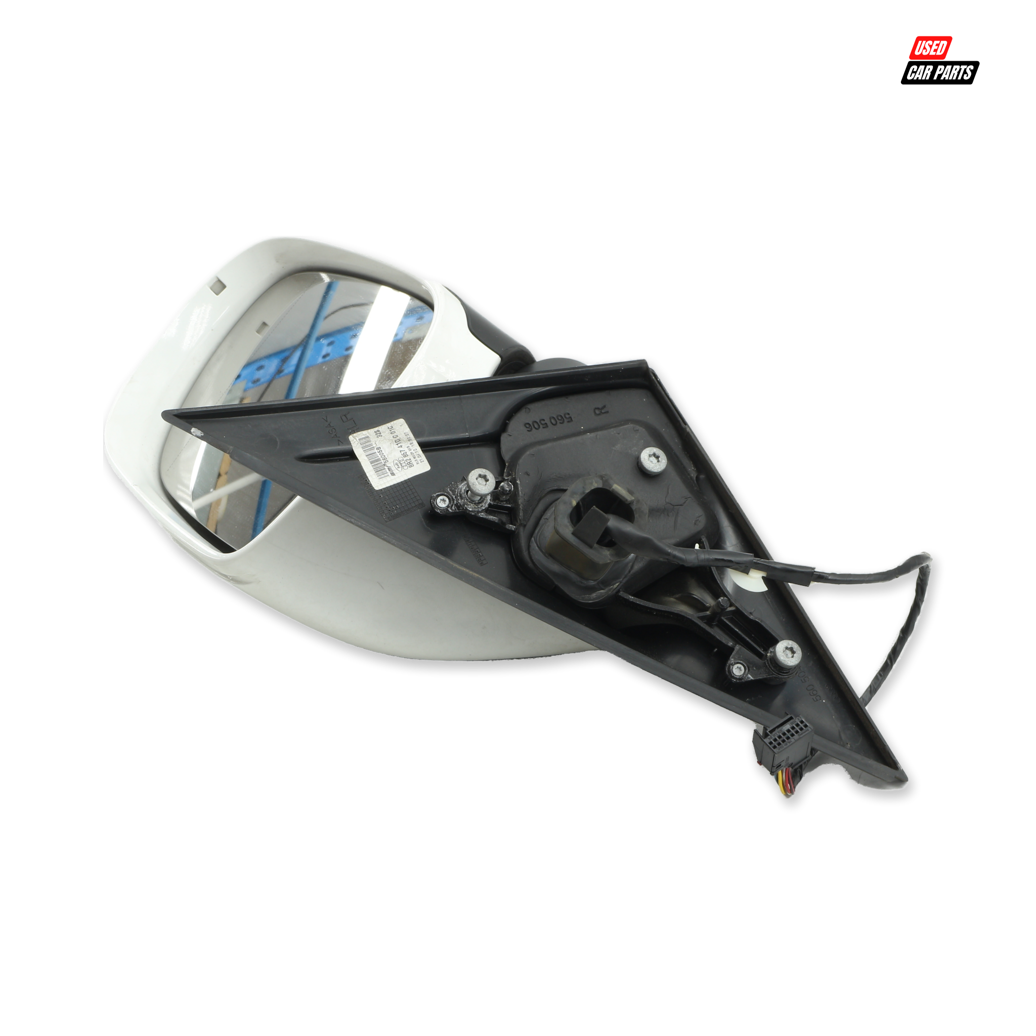 Used Drivers Side View Mirror (Part Number 8R2857410C) for 2010 Audi Q5 2.0 T FSI Quattro S Tronic