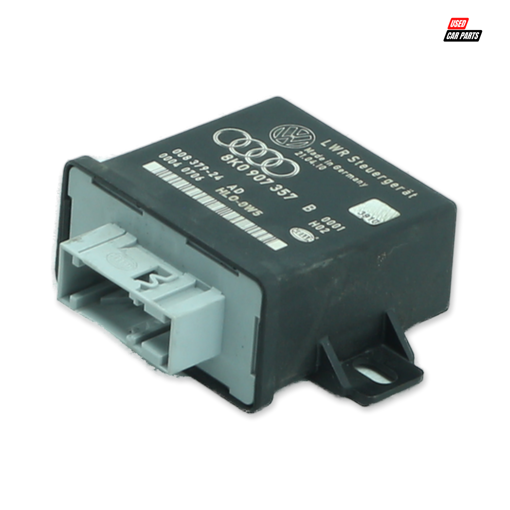 Used Audi Q5 2010 Headlight Range Control Module (Part Number 8K0907357B)