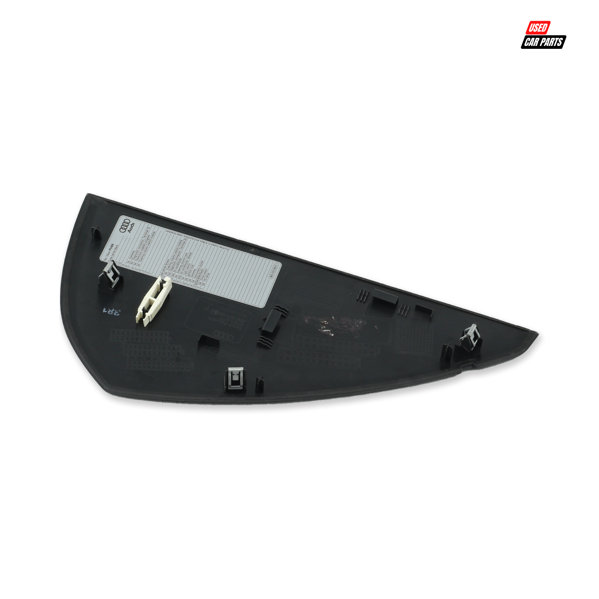 Used Passengers Side Dashboard Side End Trim (Part Number 8R0857085) for 2010 AUDI Q5 2.0 T FSI QUATTRO S TRONIC