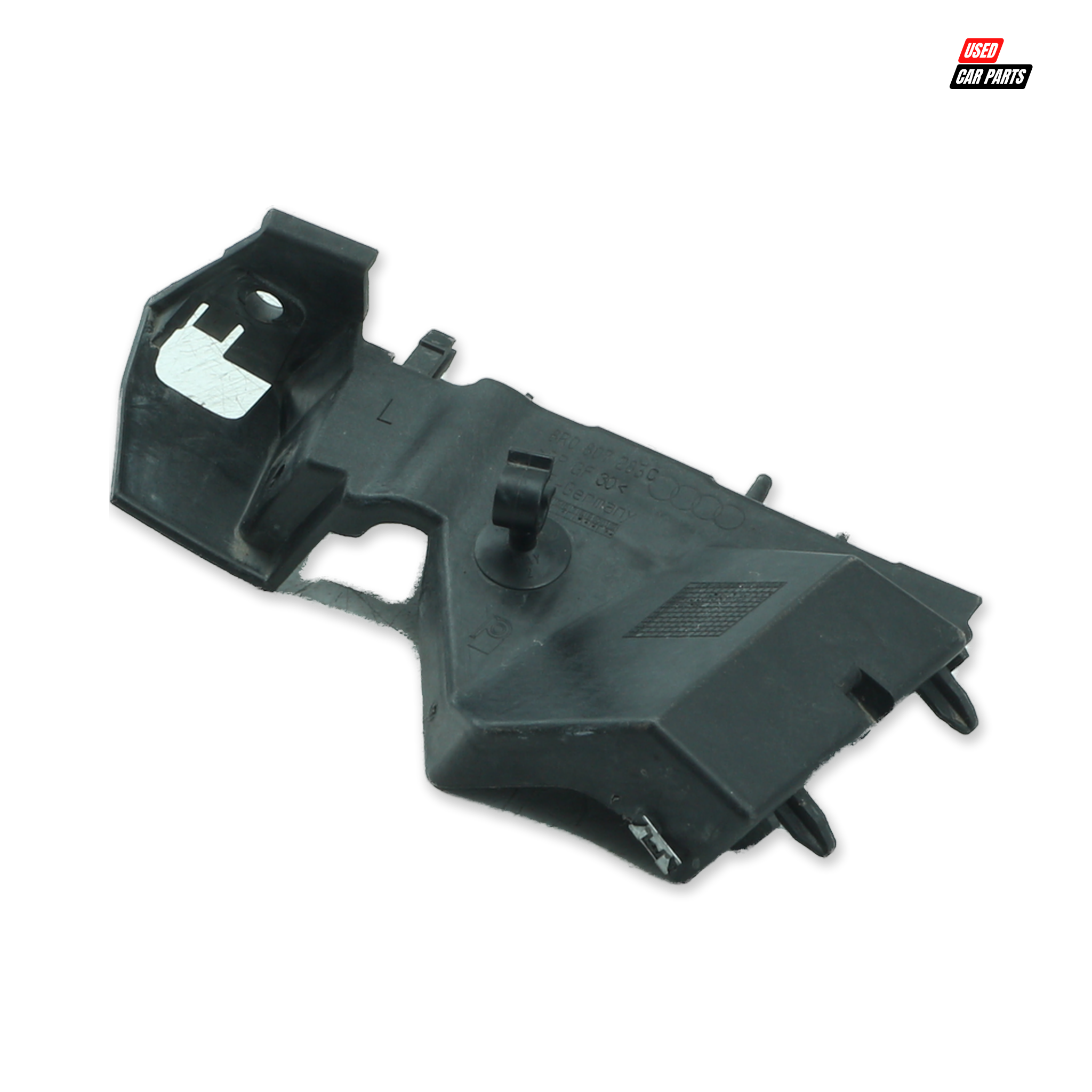 Used Passengers Side Front Bumper Support Bracket (Part Number 8R0807283C) for 2010 Audi Q5 2.0 T FSI Quattro S Tronic