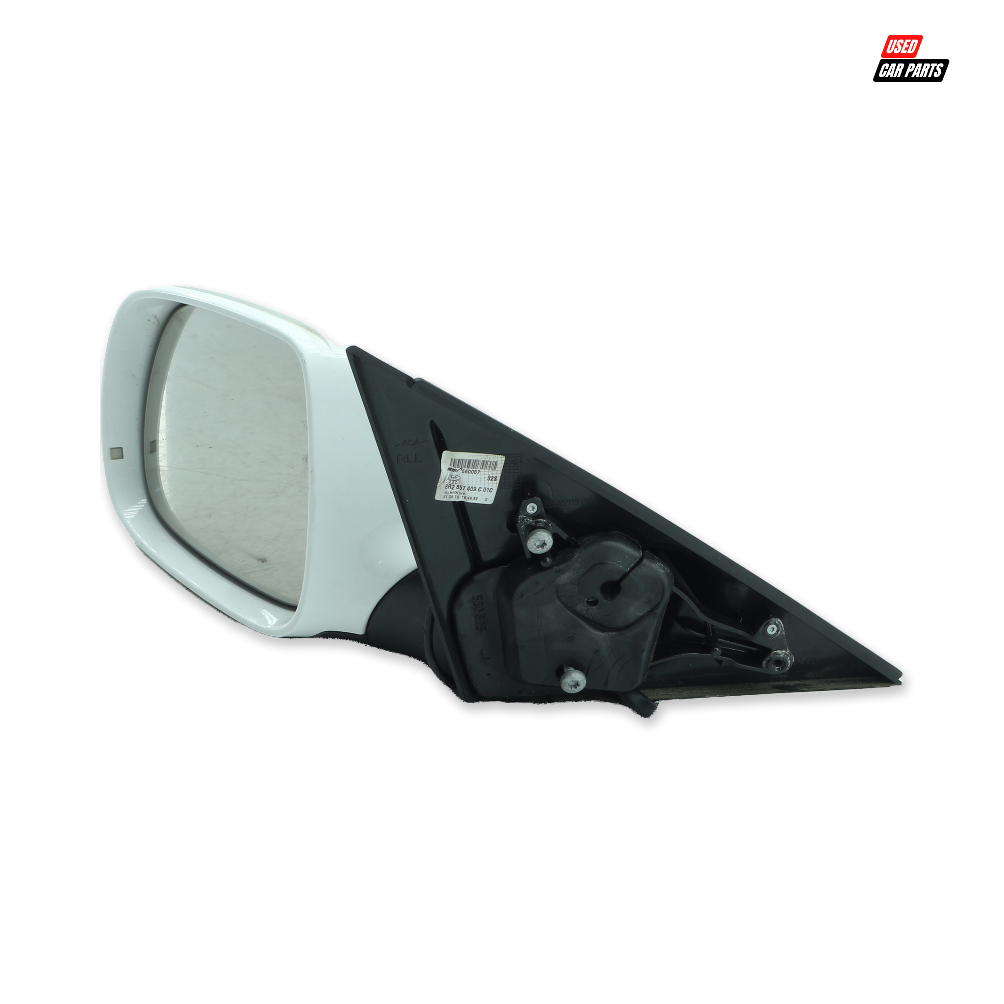 Used Passengers Side Mirror (Part Number 8R2857409C) for 2010 Audi Q5 2.0 T FSI QUATTRO S TRONIC