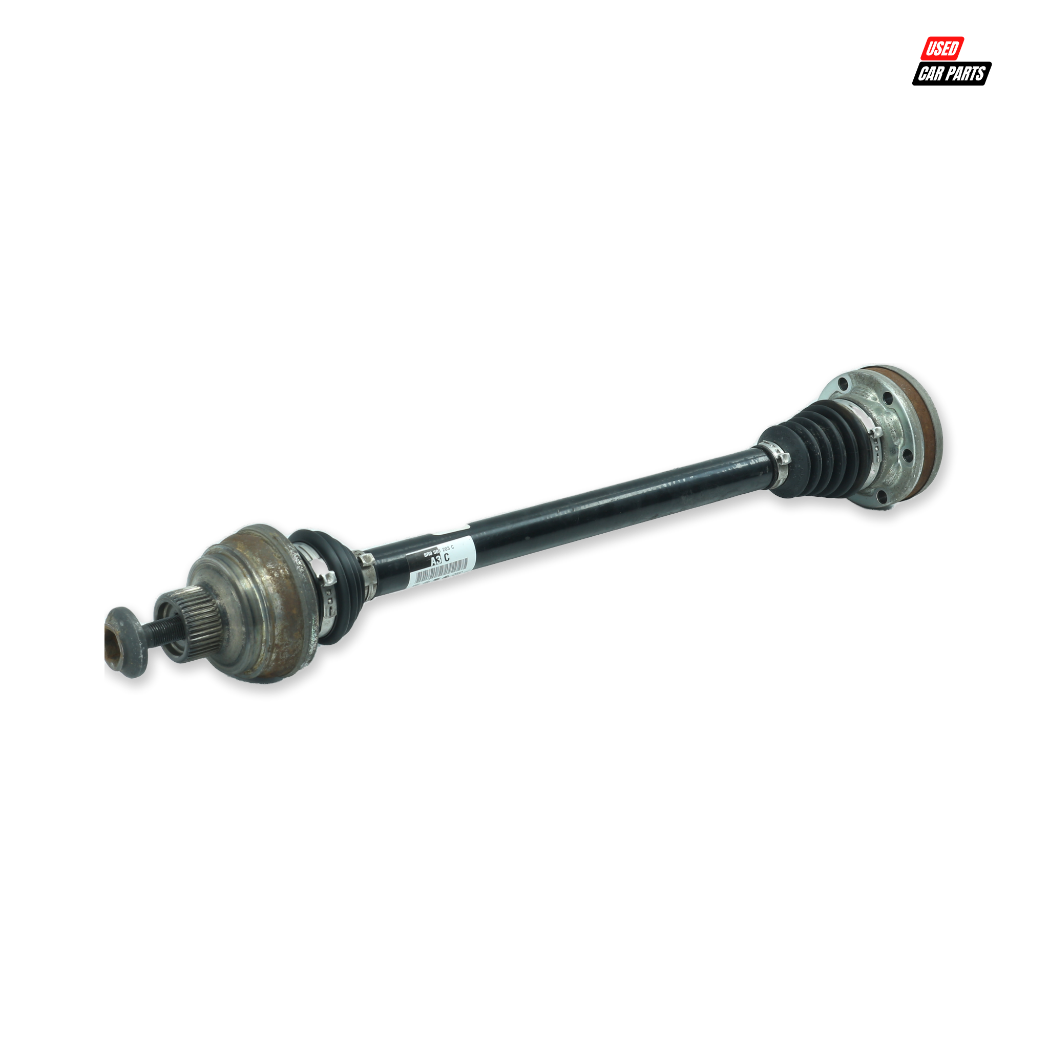 Used Audi Q5 2.0T FSI Quattro S Tronic Passenger's Side Rear Axle (OEM 8R0501203C)