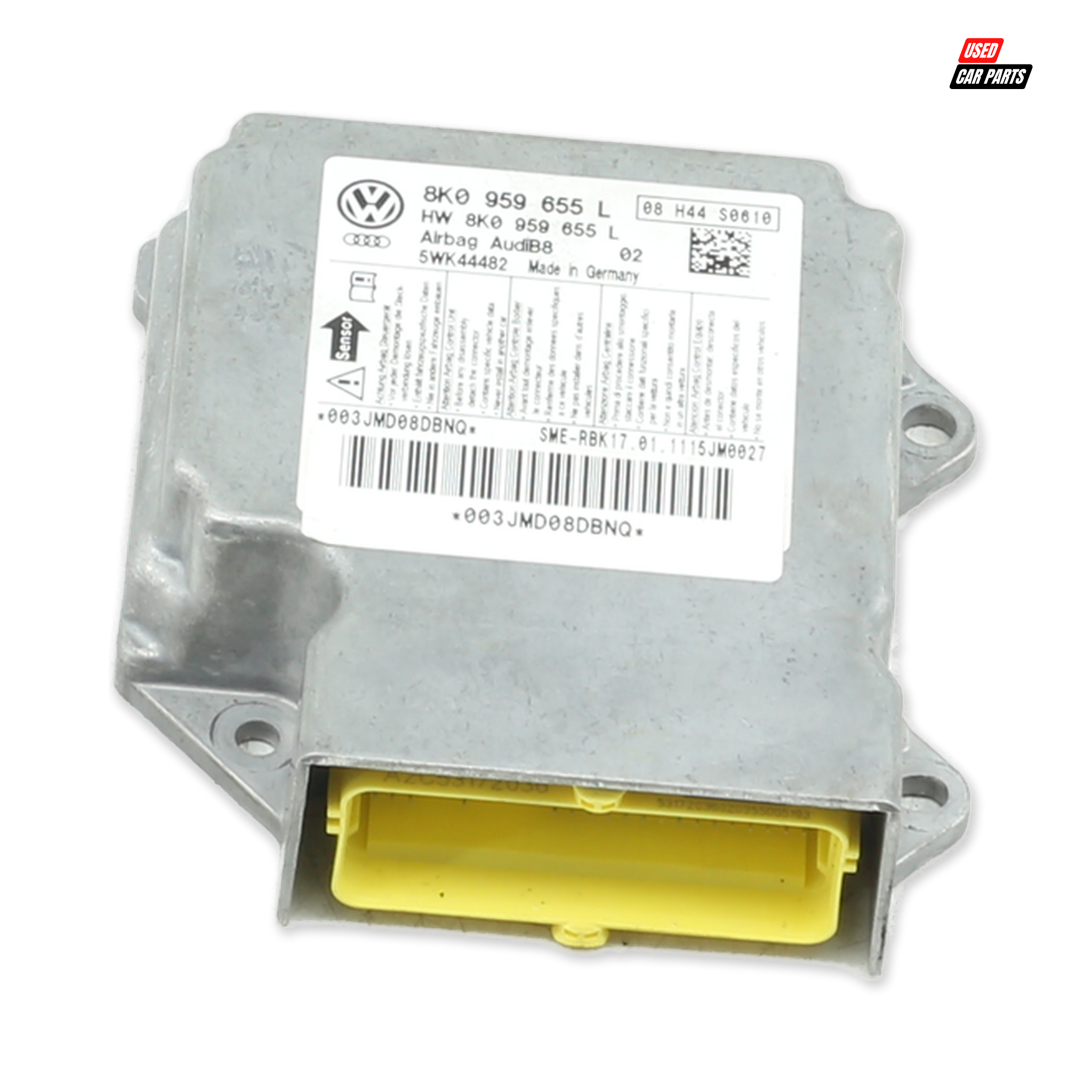 Used Airbag Control Module for 2011 Audi A4 1.8T Ambition - OEM Part Number 8K0959655L