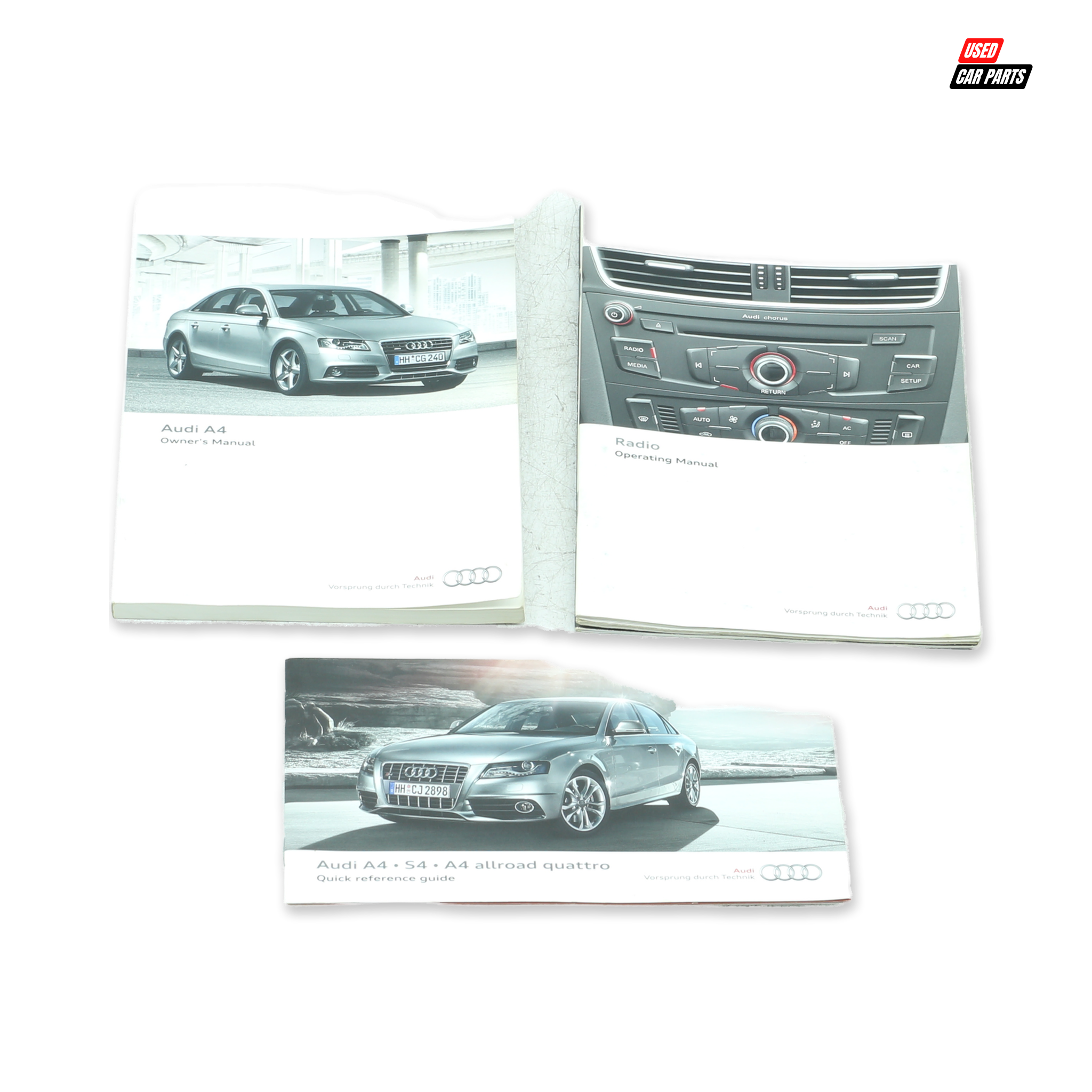 Used AUDI A4 1.8T Ambition 2011 Car Manual Book
