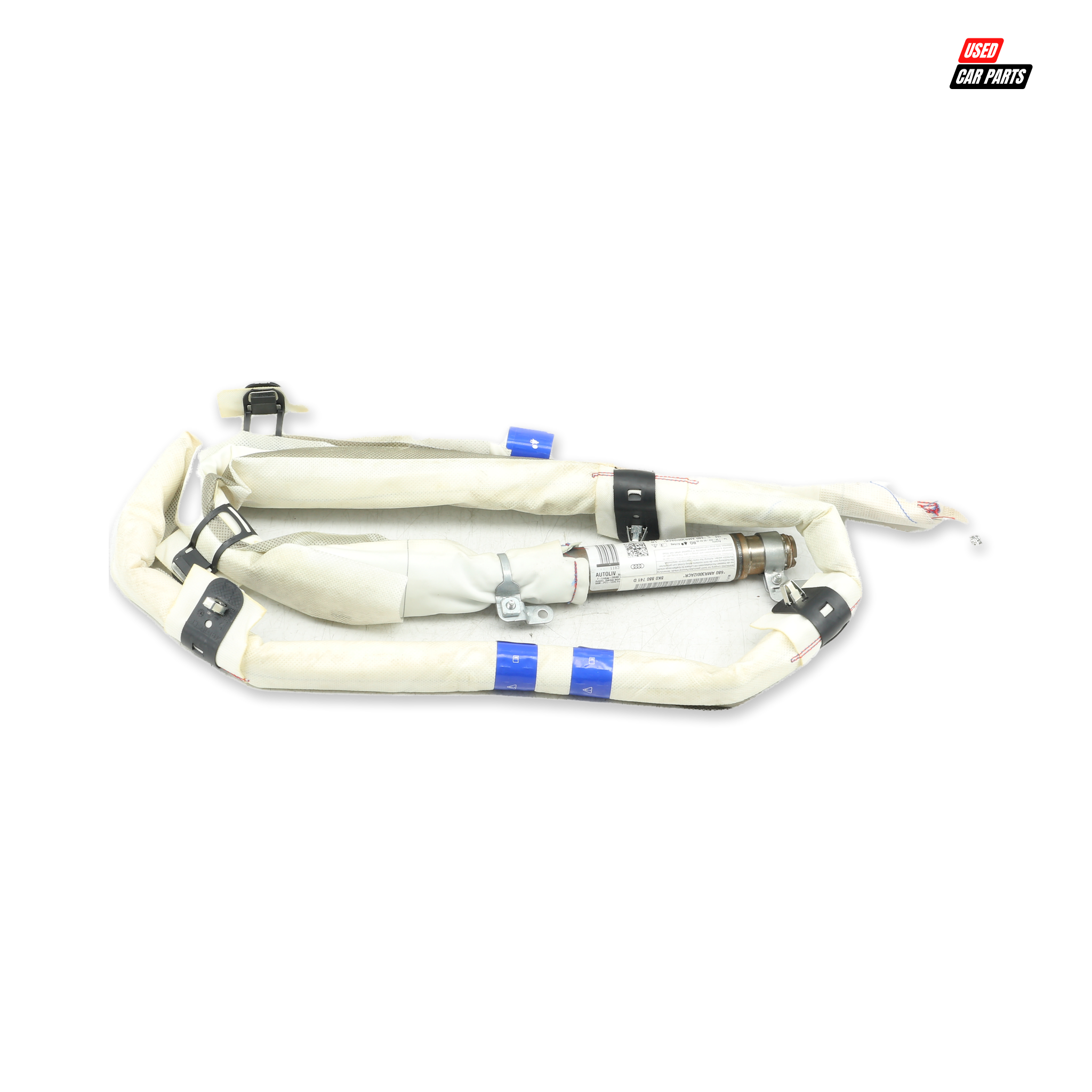 Used Drivers Side Curtain Airbag Part Number 8K0880741D for 2011 AUDI A4 1.8T AMBITION