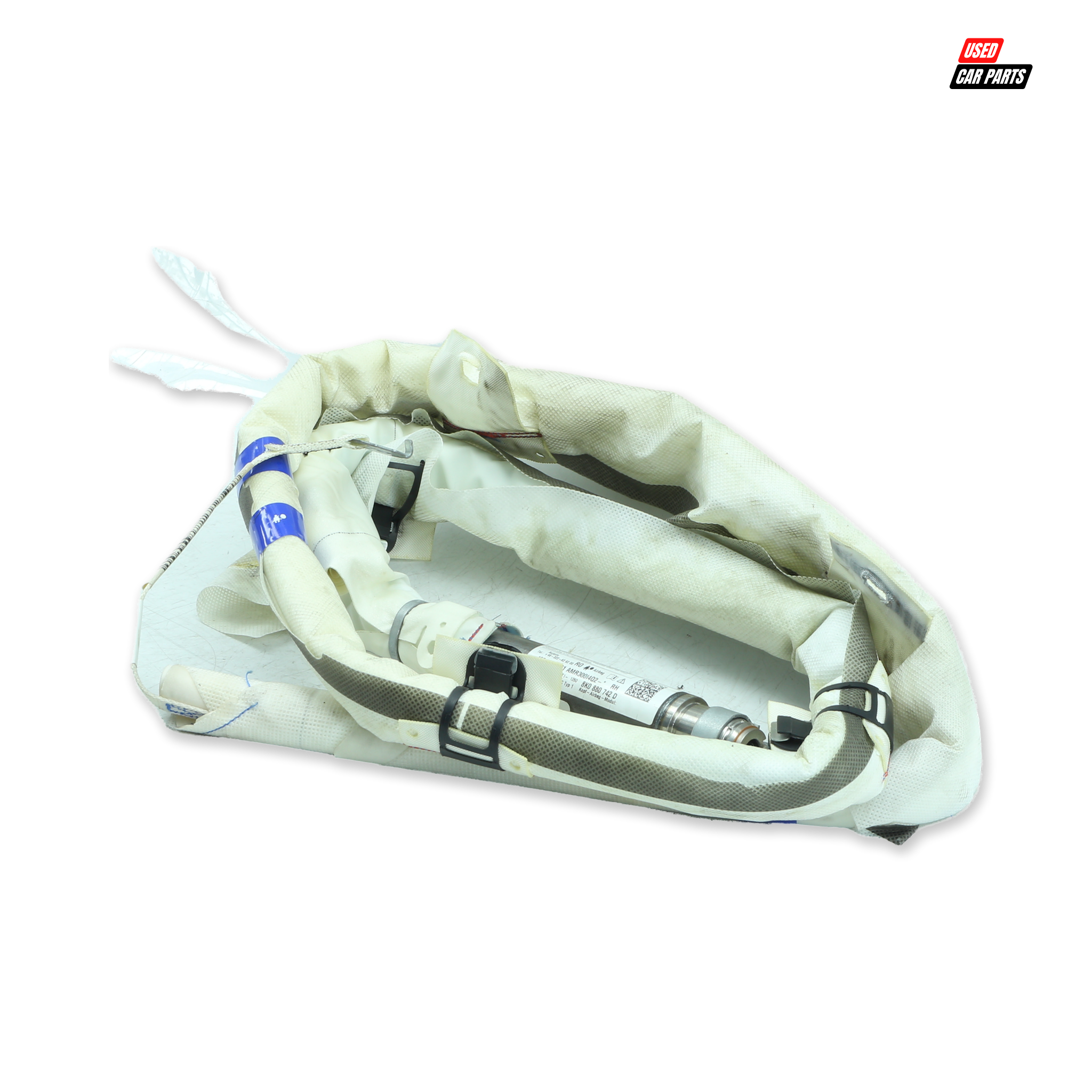 Used Drivers Side Curtain Airbag Part Number 8K0880741D for 2011 AUDI A4 1.8T AMBITION