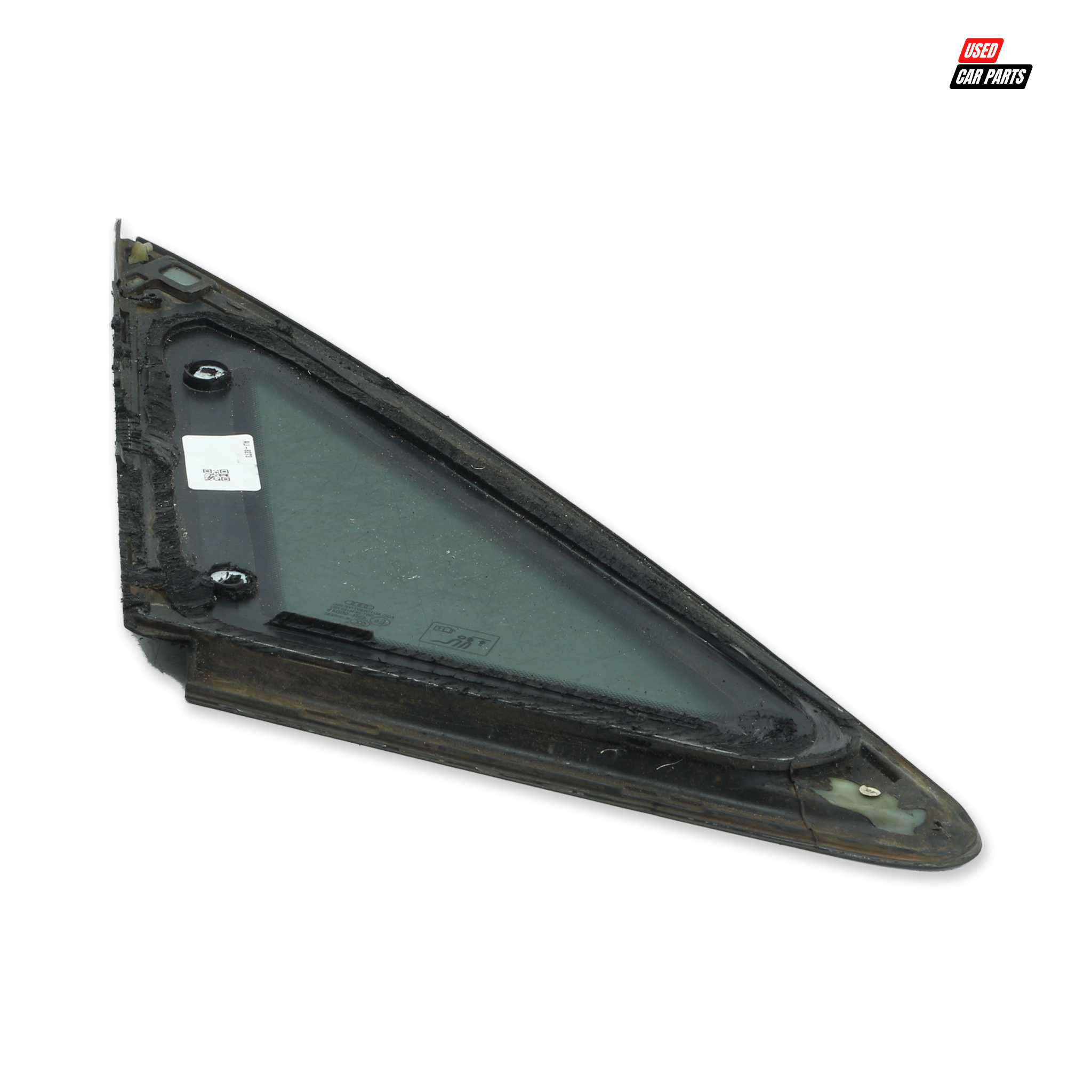 Used Drivers Side Rear Quarter Window (Part Number 43R-00048) for 2011 AUDI A4 1.8T AMBITION