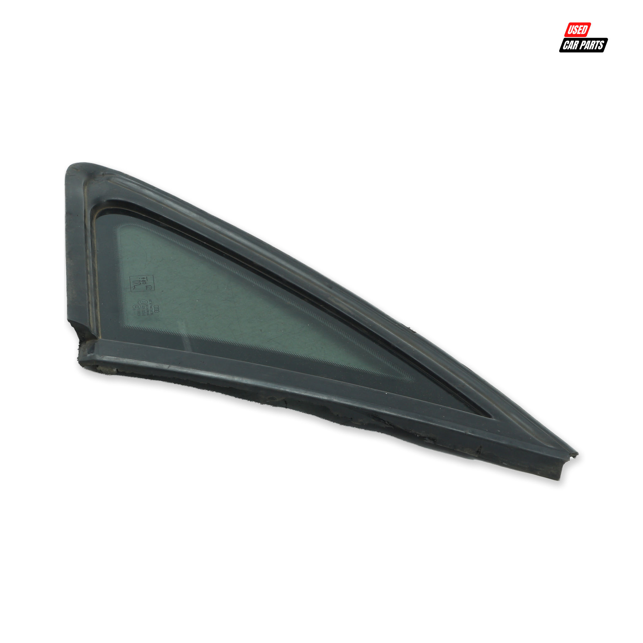 Used Drivers Side Rear Quarter Window (Part Number 43R-00048) for 2011 AUDI A4 1.8T AMBITION