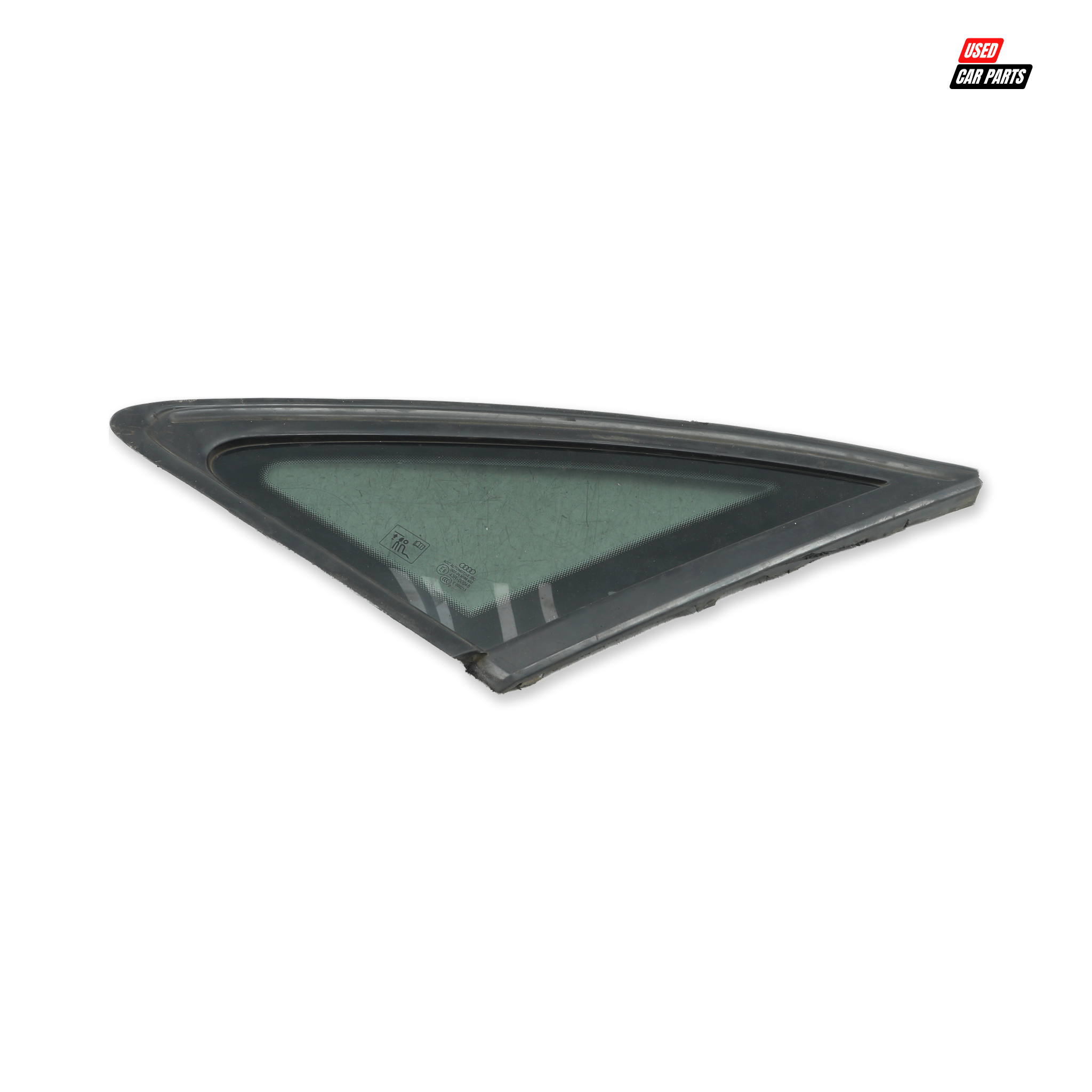 Used Drivers Side Rear Quarter Window (Part Number 43R-00048) for 2011 AUDI A4 1.8T AMBITION